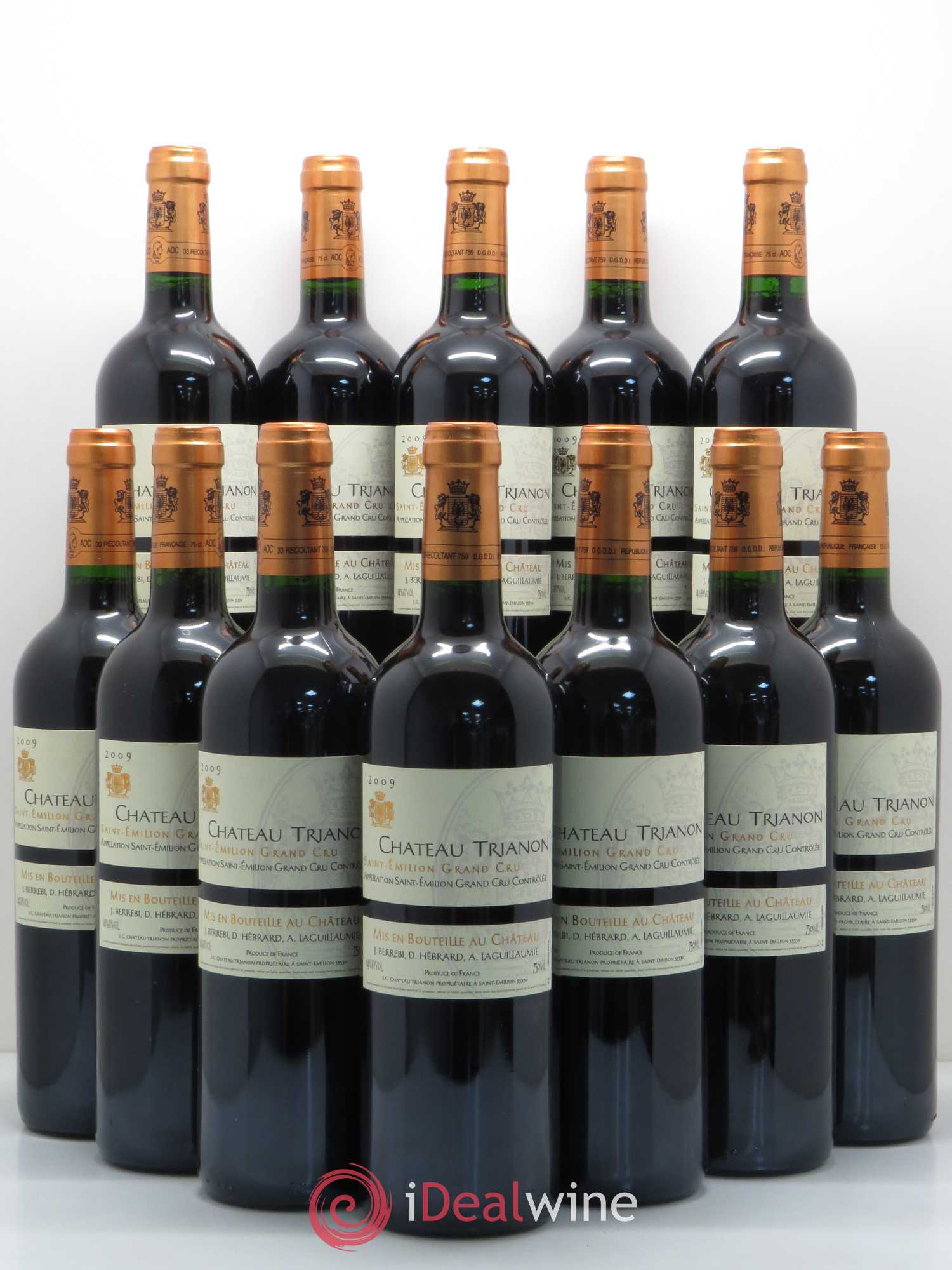 Château Trianon 2009 - Lot de 12 bouteilles - 0