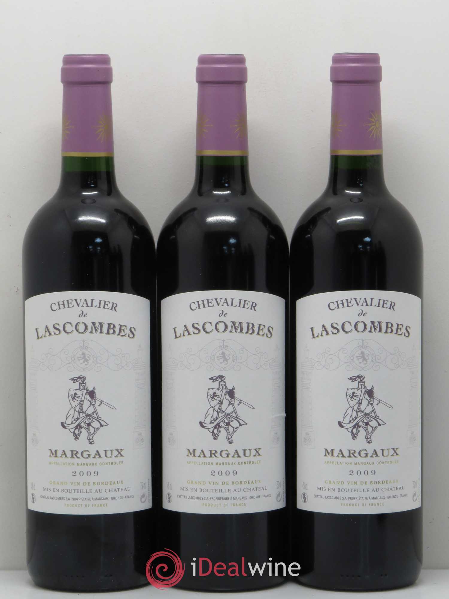 Chevalier de Lascombes Second Vin 2009 - Lot de 6 bouteilles - 2