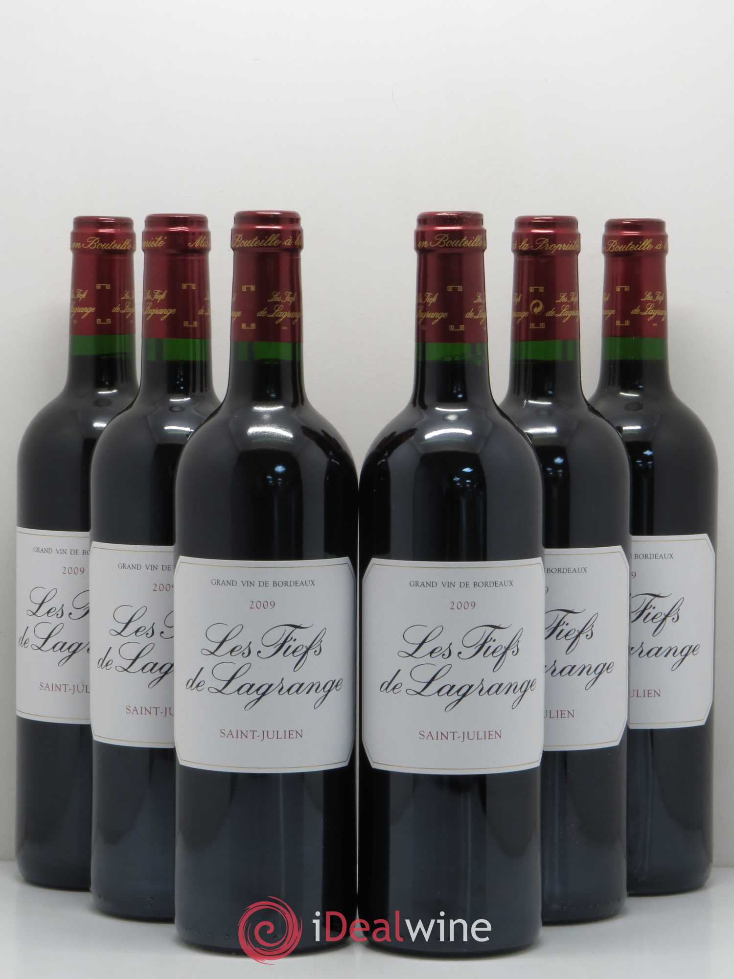 Les Fiefs de Lagrange Second Vin 2009 - Lot de 6 bouteilles - 0