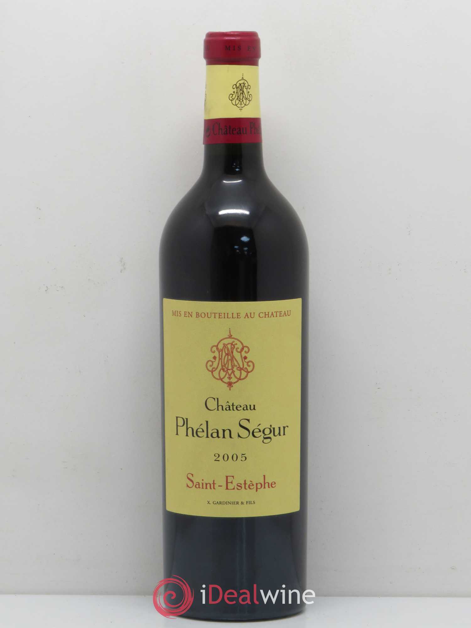Château Phélan Ségur 2005 - Lot de 1 bouteille - 0