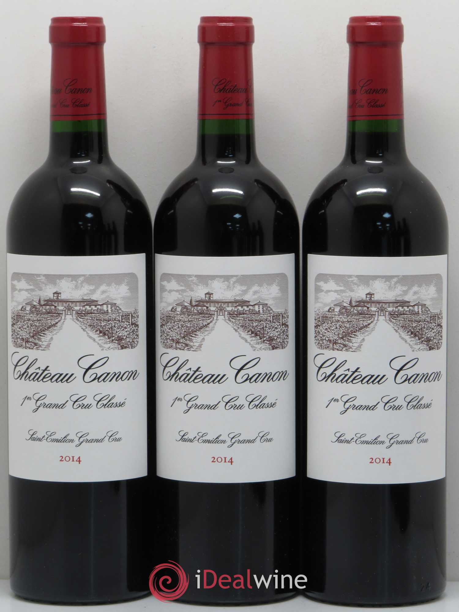 Château Canon 1er Grand Cru Classé B 2014 - Lot de 6 bouteilles - 1