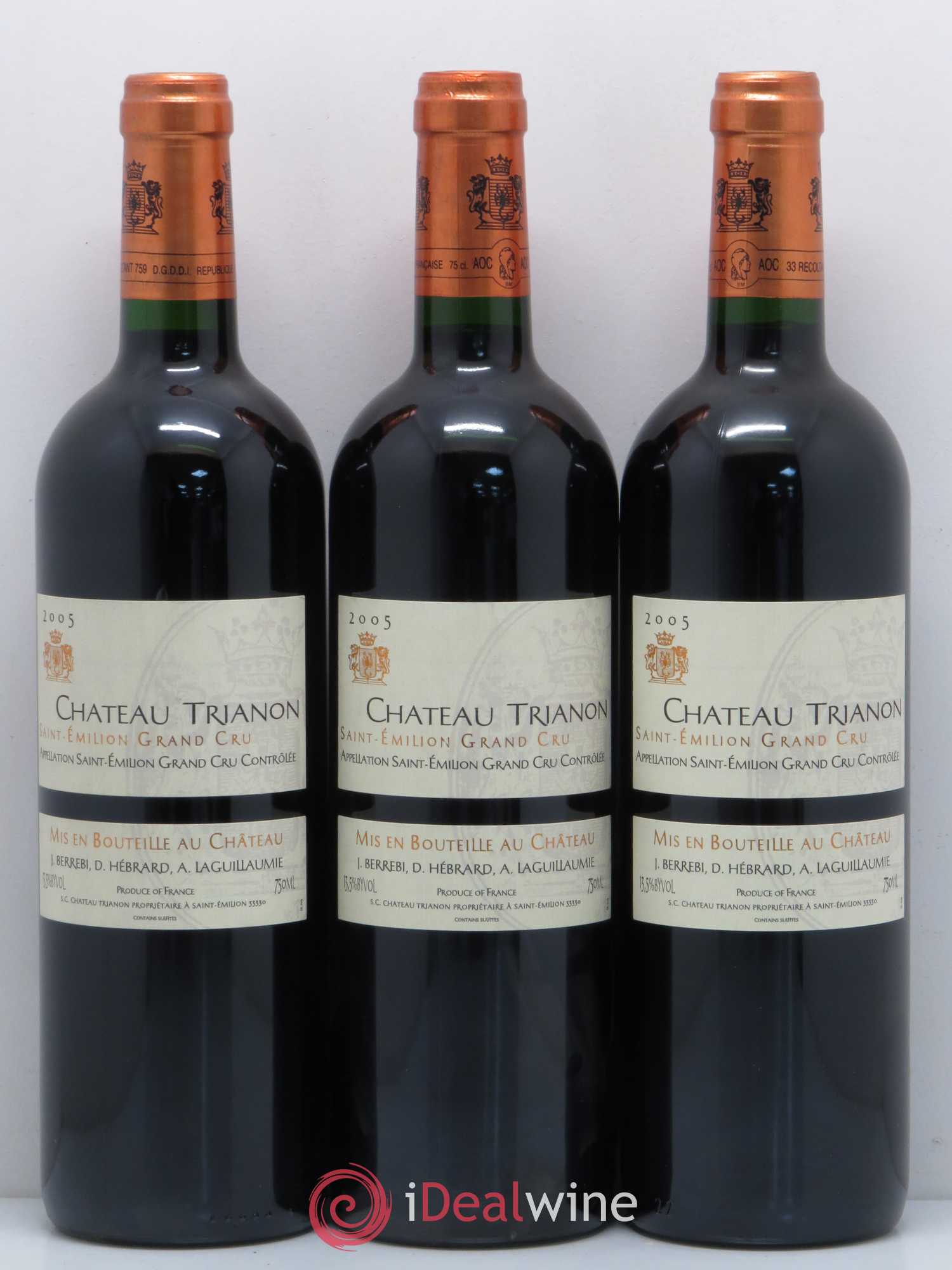 Château Trianon 2005 - Lot de 6 bouteilles - 2