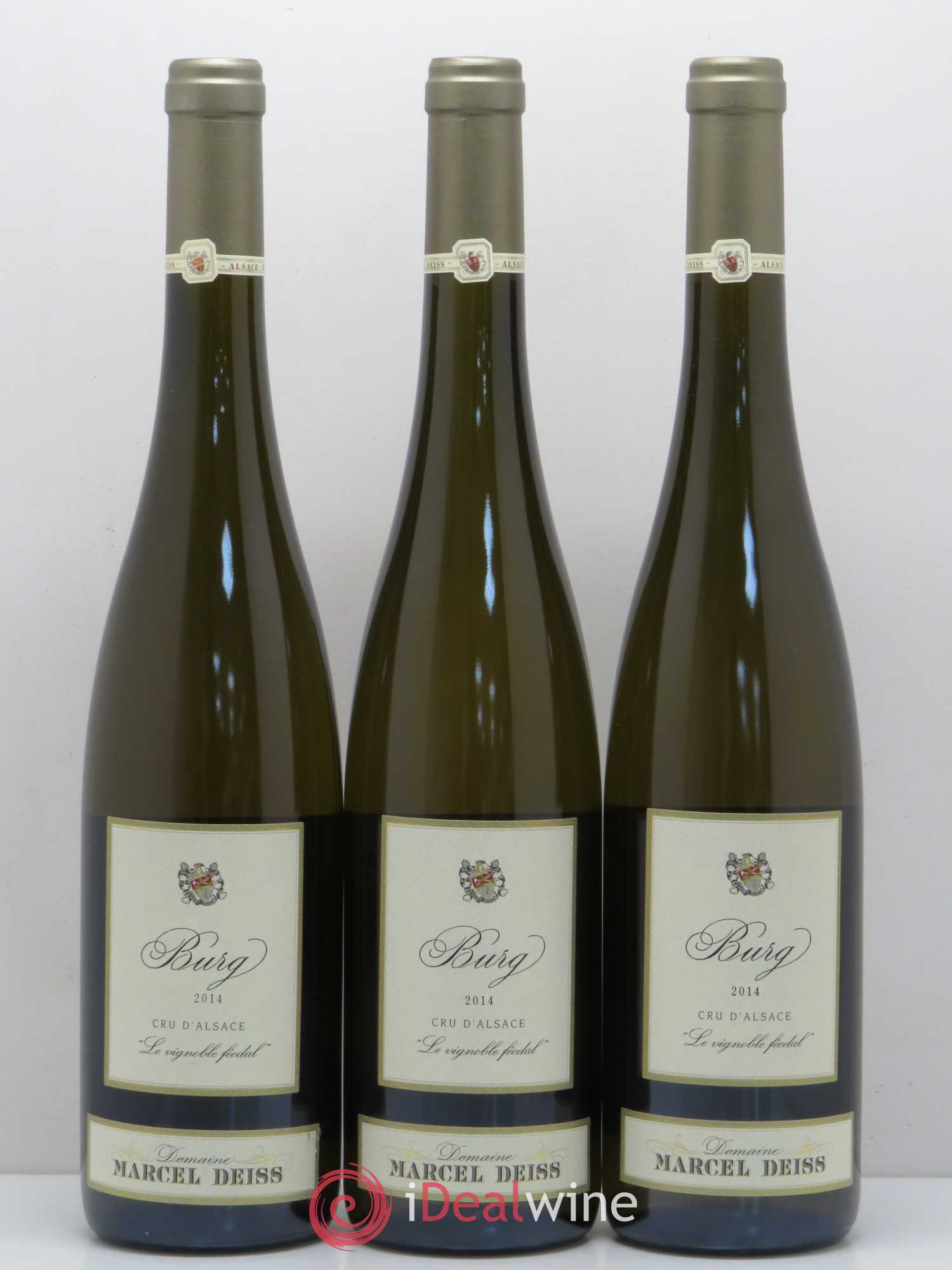 Alsace Burg Marcel Deiss (Domaine) 2014 - Lot de 3 bouteilles - 0