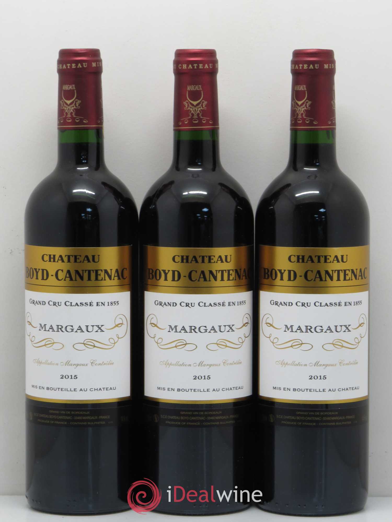 Château Boyd Cantenac 3ème Grand Cru Classé 2015 - Lot de 6 bouteilles - 2
