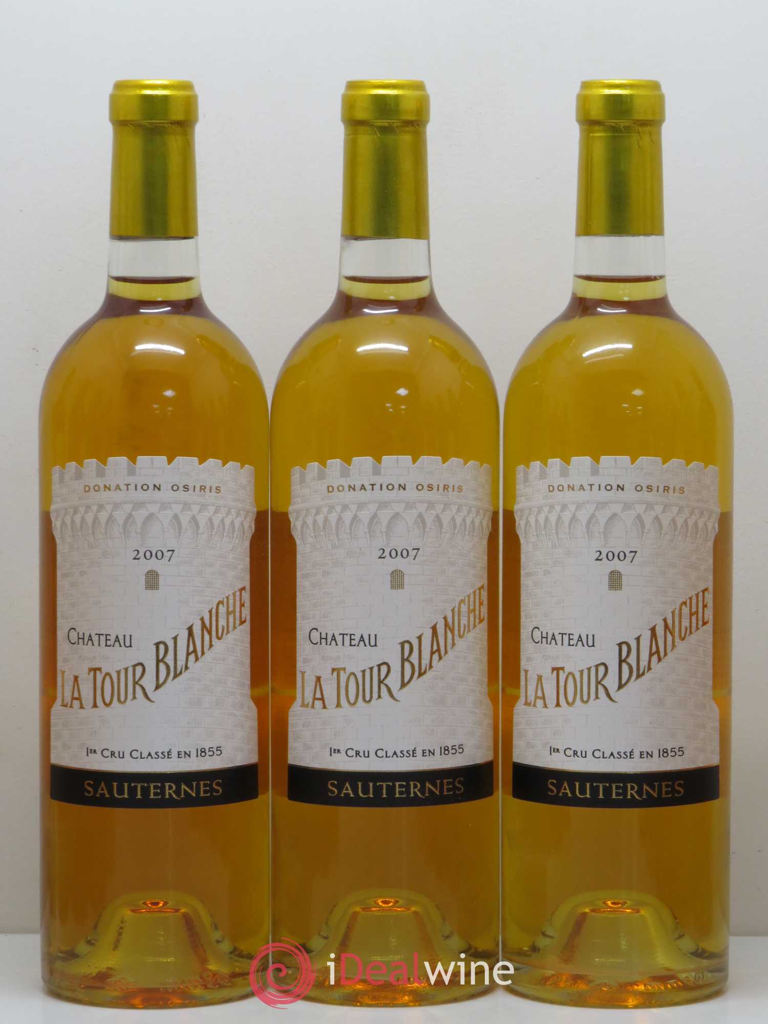 Château la Tour Blanche 1er Grand Cru Classé 2007 - Lotto di 12 bottiglie - 2