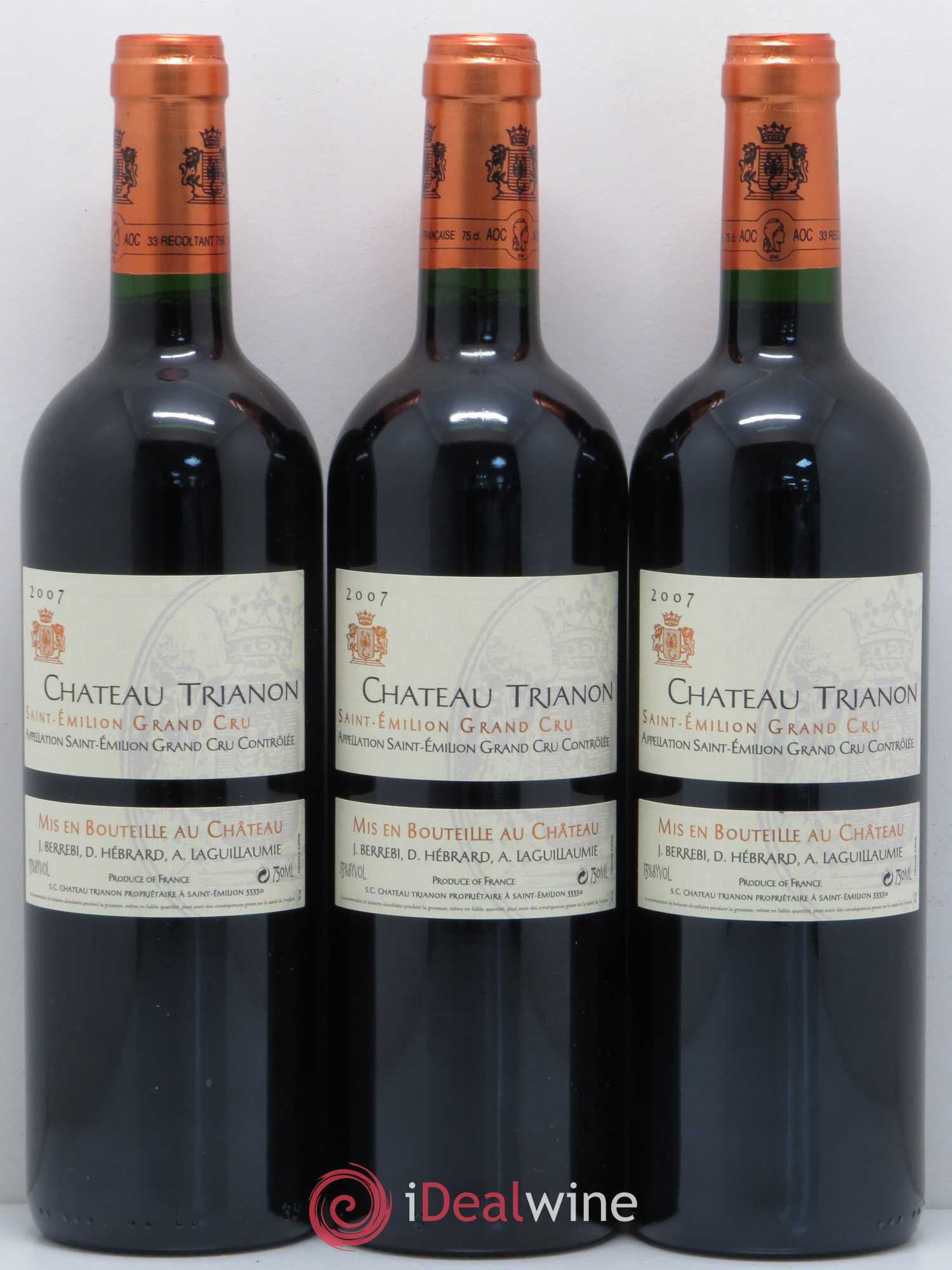Château Trianon 2007 - Lot de 12 bouteilles - 1
