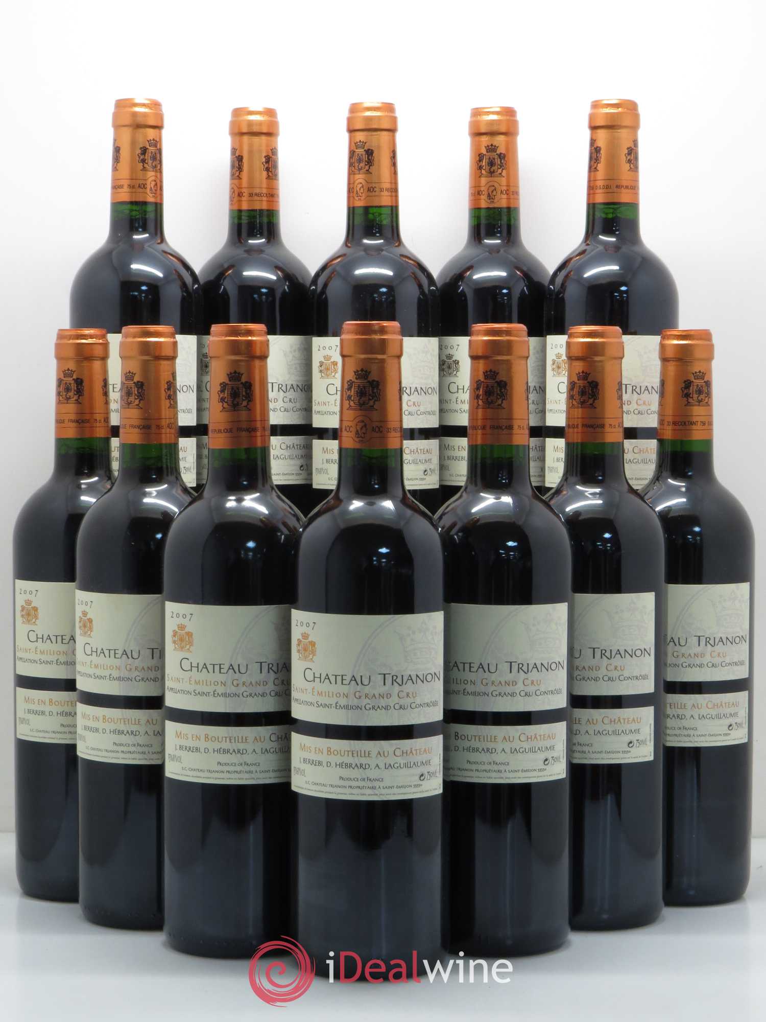Château Trianon 2007 - Lot de 12 bouteilles - 0