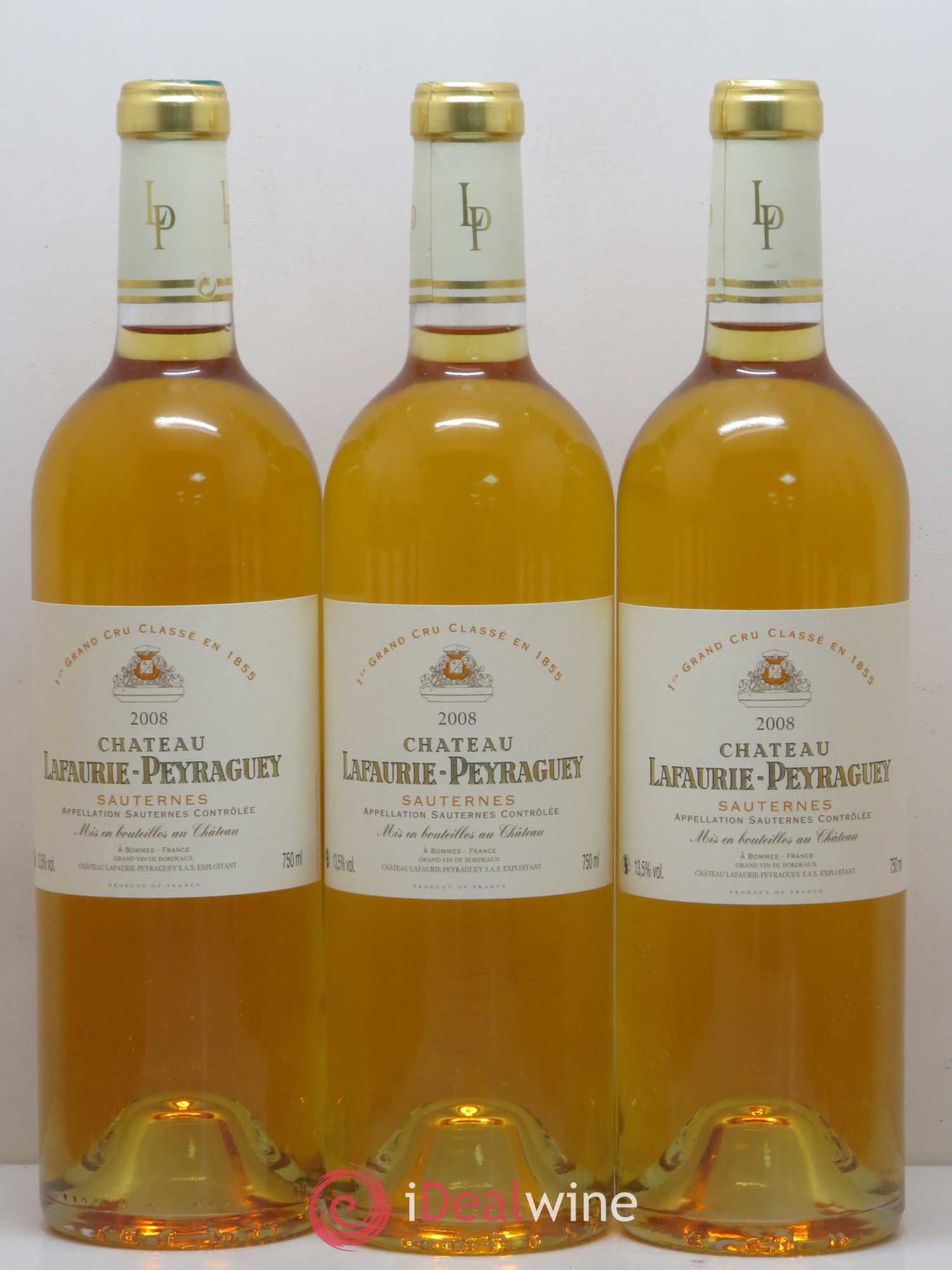 Château Lafaurie-Peyraguey 1er Grand Cru Classé 2008 - Lotto di 12 bottiglie - 2