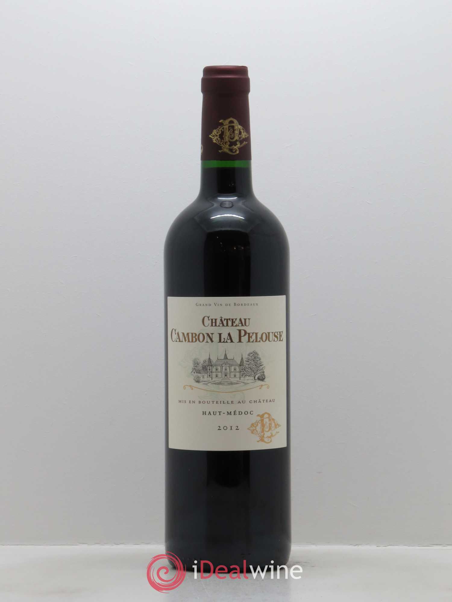 Château Cambon la Pelouse Cru Bourgeois 2012 - Lot de 1 bouteille - 0