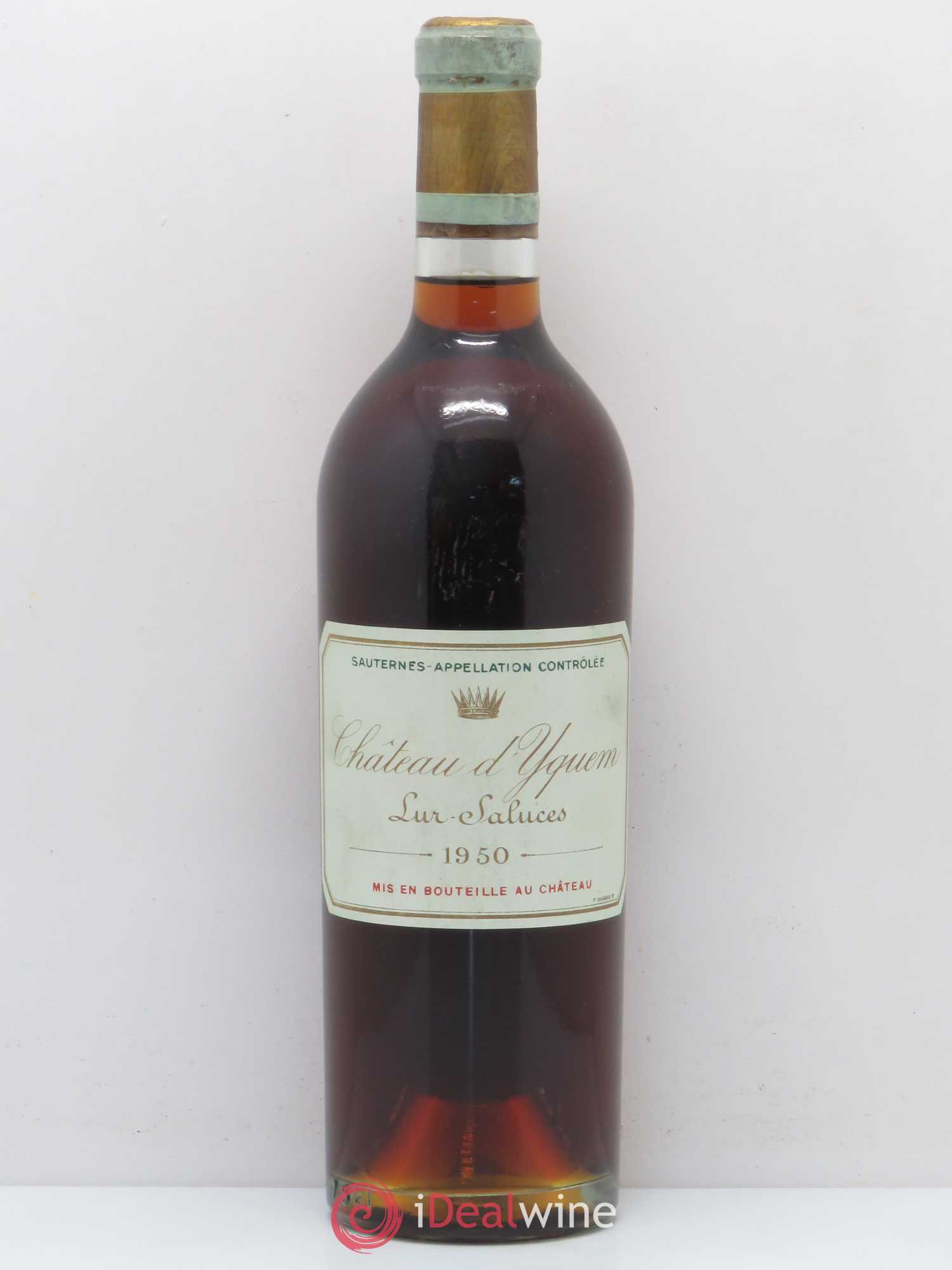 Château d' Yquem 1er Cru Classé Supérieur 1950 - Lotto di 1 bottiglia - 0