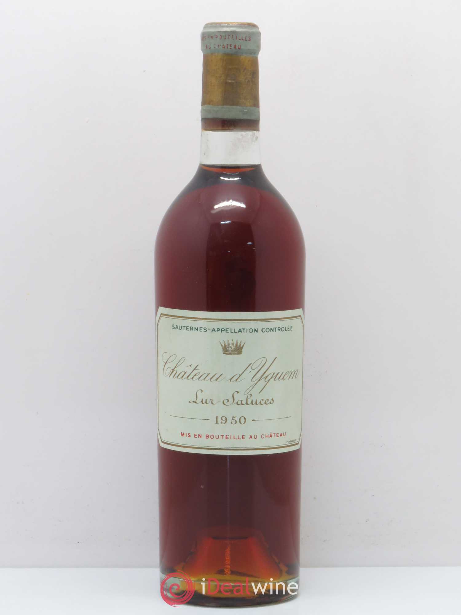 Château d' Yquem 1er Cru Classé Supérieur 1950 - Lotto di 1 bottiglia - 0
