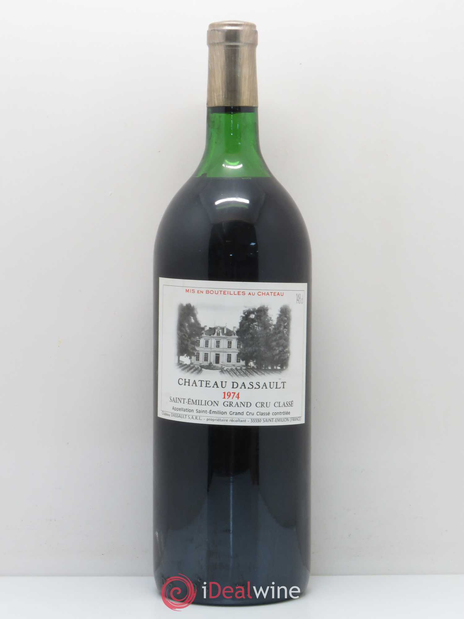 Château Dassault Grand Cru Classé 1974 - Lot de 1 magnum - 0