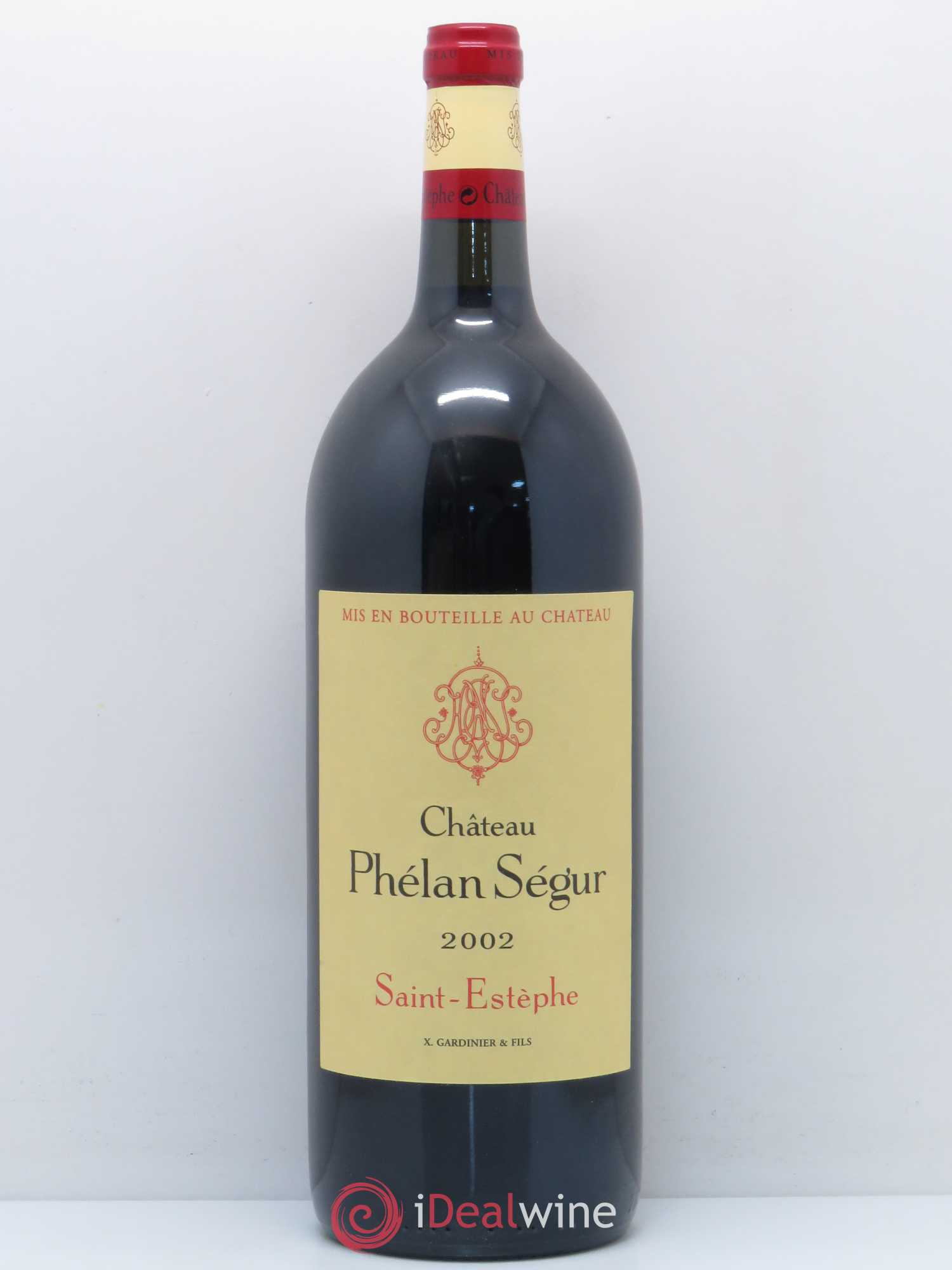 Château Phélan Ségur 2002 - Lot de 1 magnum - 0