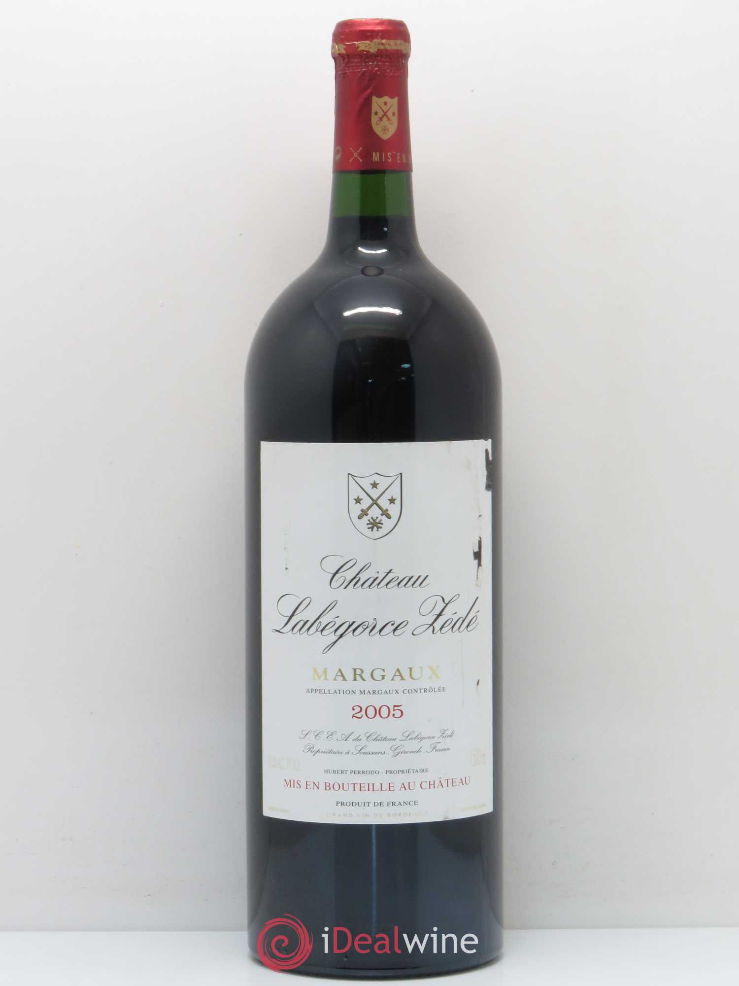 Château Labegorce Zédé Cru Bourgeois 2005 - Lot de 1 magnum - 0