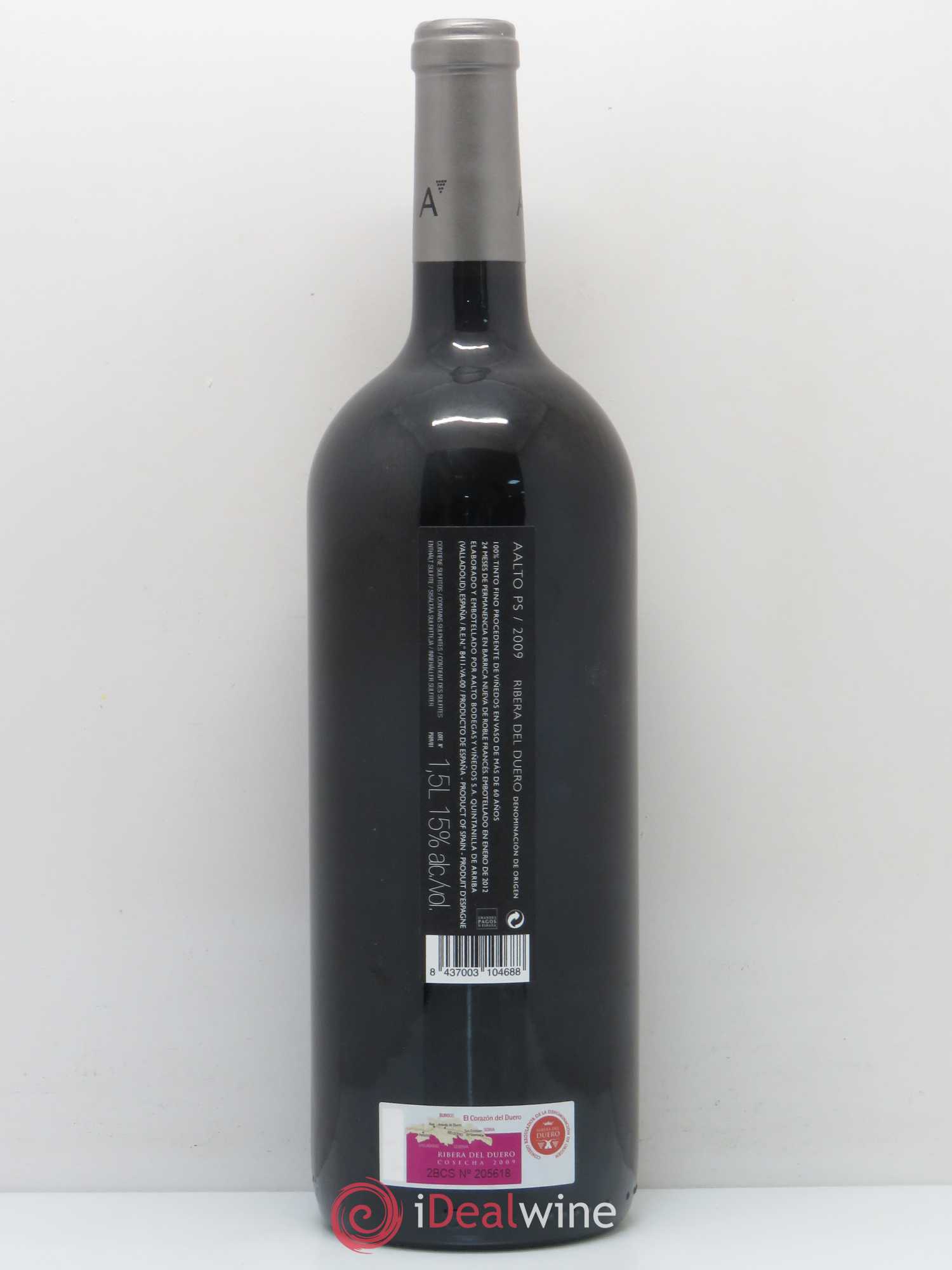 Ribera Del Duero DO Aalto Bodegas y Vinedos Aalto Cuvée PS 2009 - Lot de 1 magnum - 1