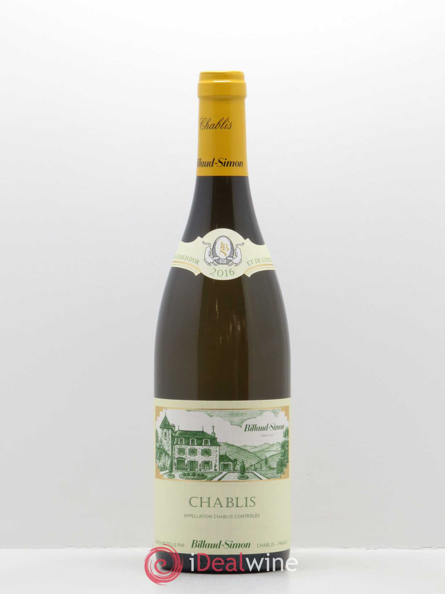 Chablis Billaud-Simon (Domaine) 2016 - Lot de 1 bouteille - 0
