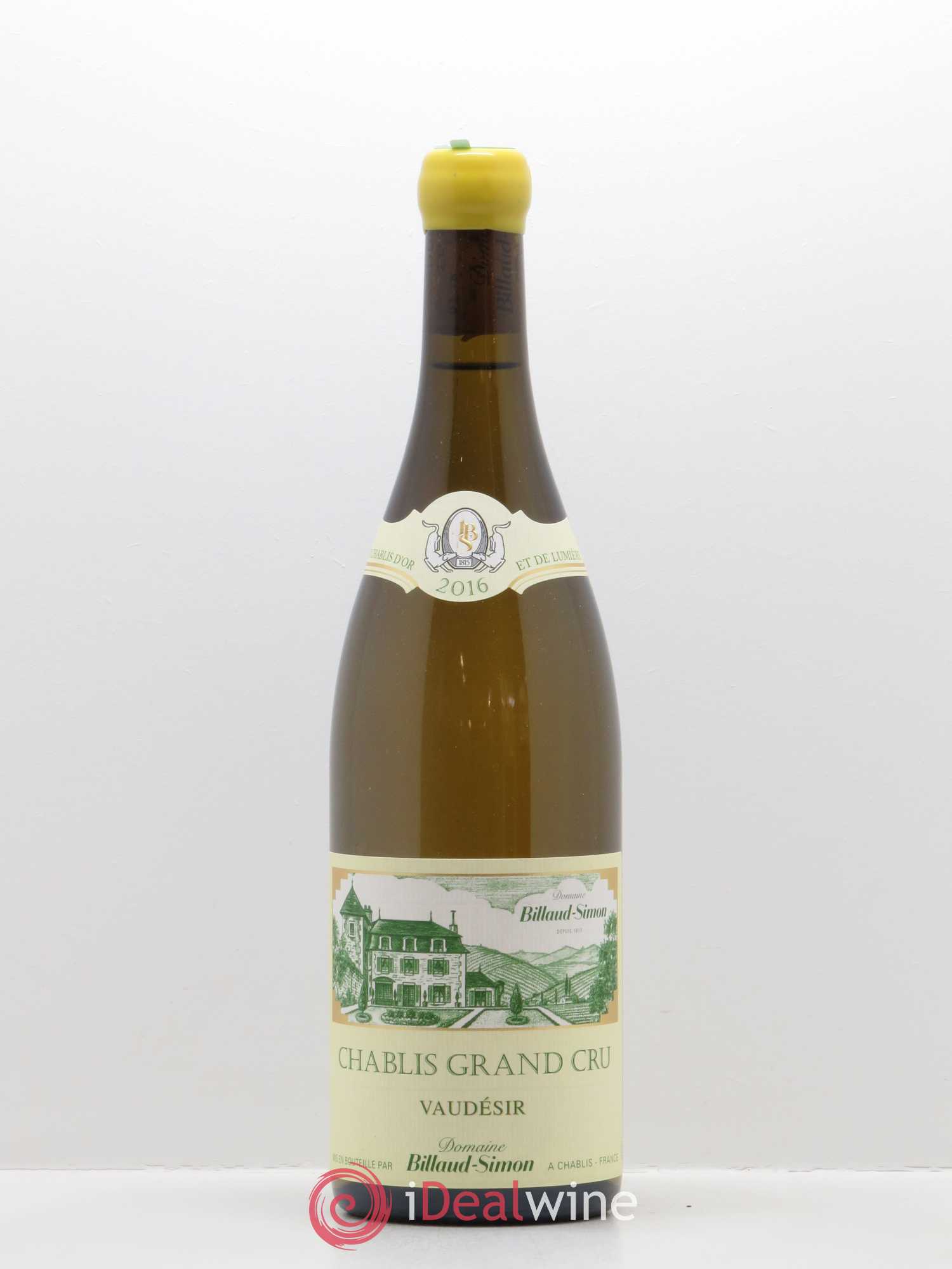 Chablis Grand Cru Vaudésir Billaud-Simon (Domaine) 2016 - Lot de 1 bouteille - 0