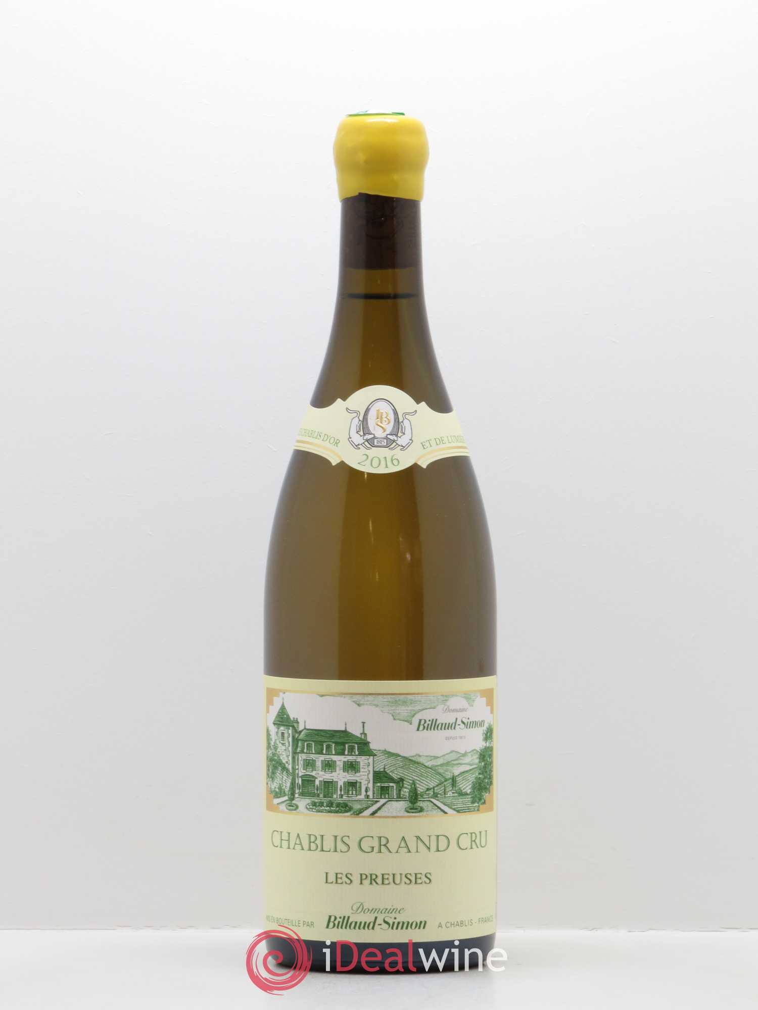 Chablis Grand Cru Les Preuses Billaud-Simon (Domaine) 2016 - Lot de 1 bouteille - 0
