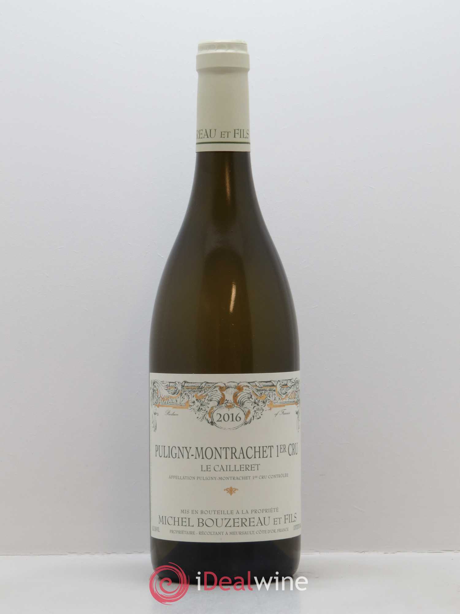 Puligny-Montrachet 1er Cru Le Cailleret Michel Bouzereau et Fils (Domaine) 2016 - Lot de 1 bouteille - 0