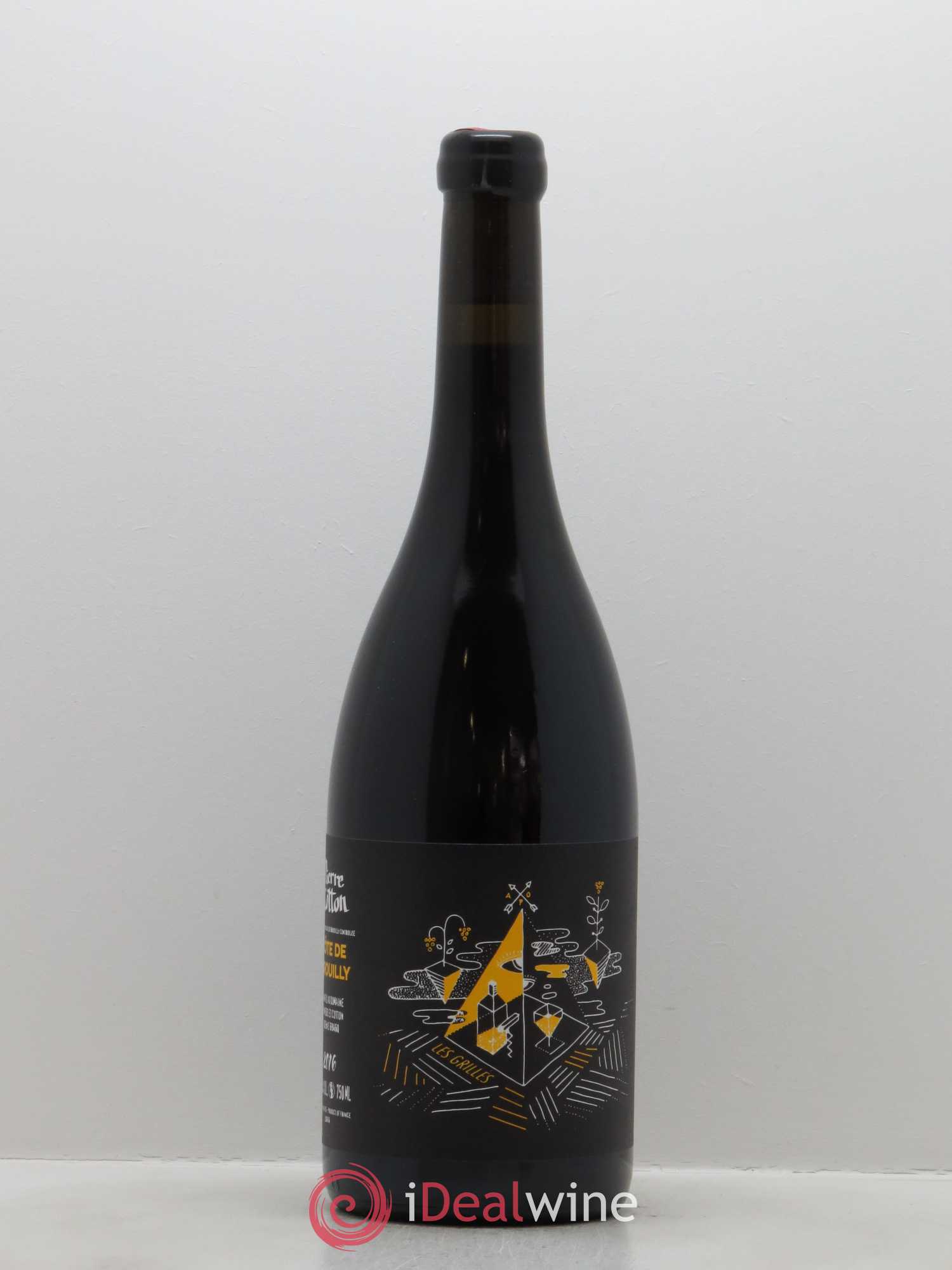 Côte de Brouilly Les Grillés Bonnet-Cotton (Domaine) 2016 - Lot de 1 bouteille - 0