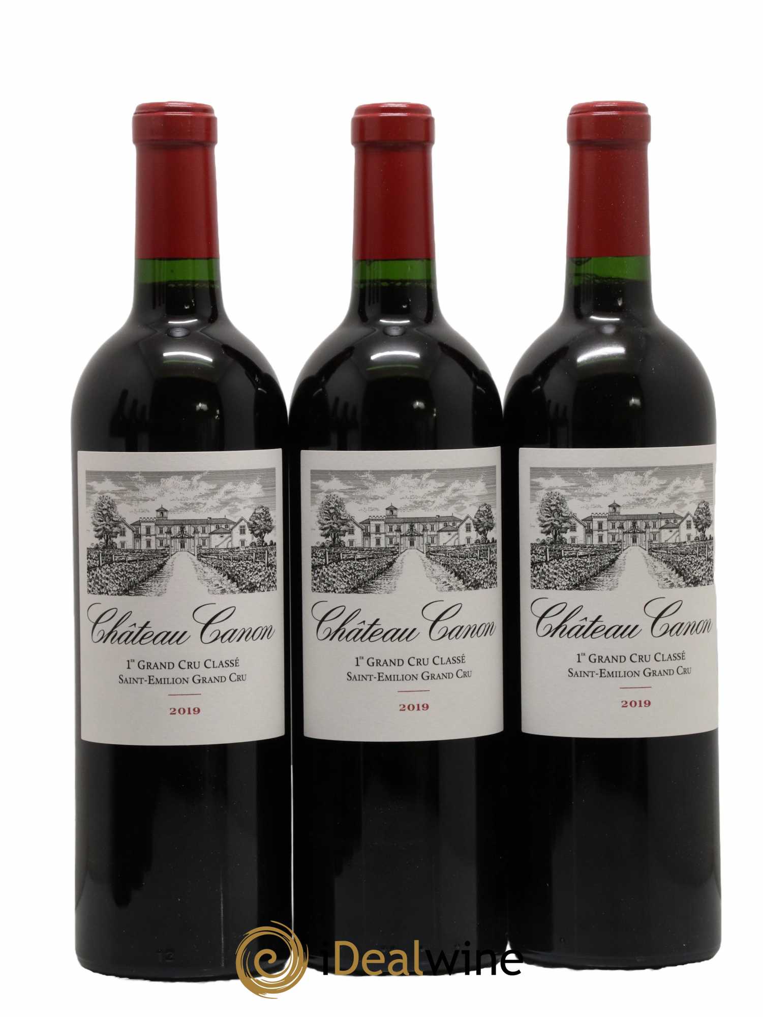 Château Canon 1er Grand Cru Classé B 2019 - Lot de 6 bouteilles - 1