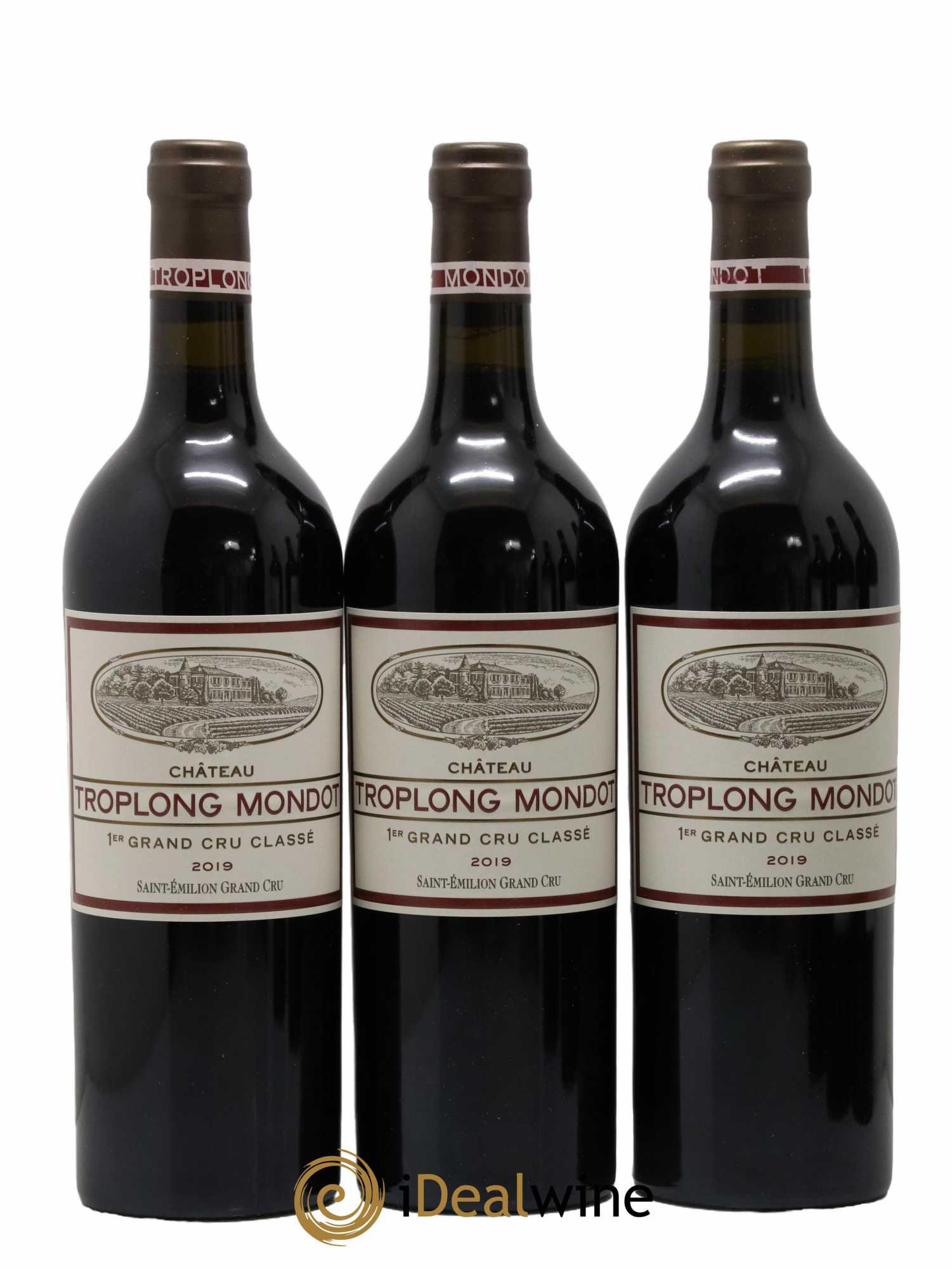 Château Troplong Mondot 1er Grand Cru Classé B 2019 - Lot de 6 bouteilles - 2