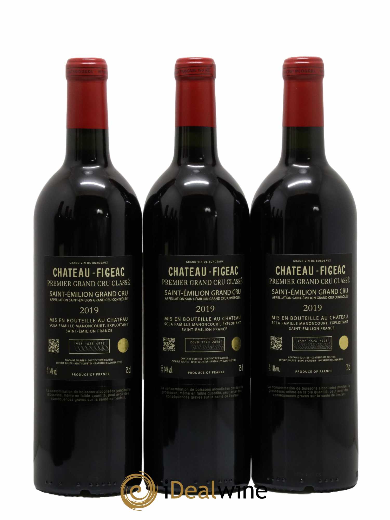 Château Figeac 1er Grand Cru Classé A 2019 - Lot de 6 bouteilles - 4