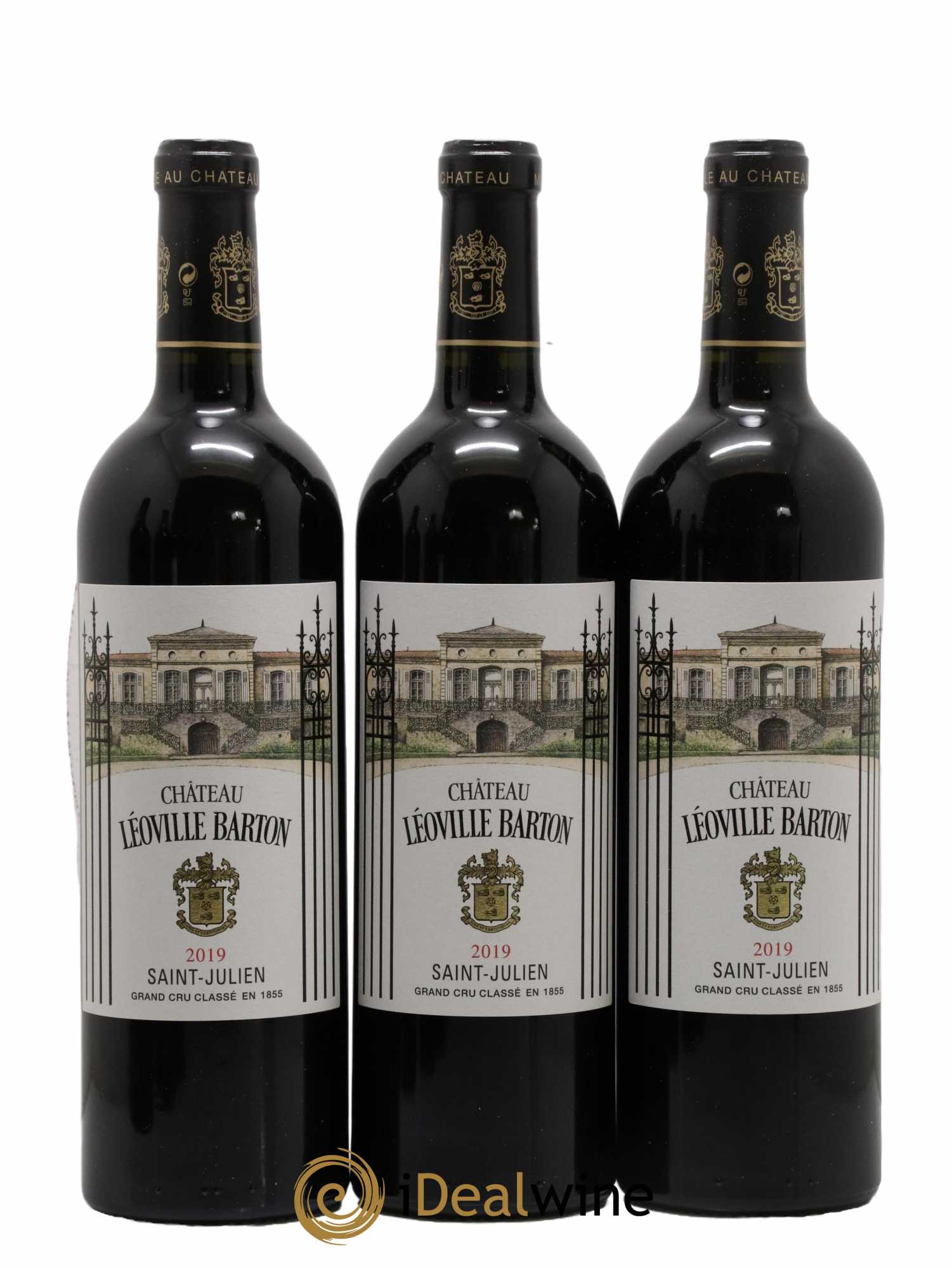 Château Léoville Barton 2ème Grand Cru Classé 2019 - Lot de 6 bouteilles - 1