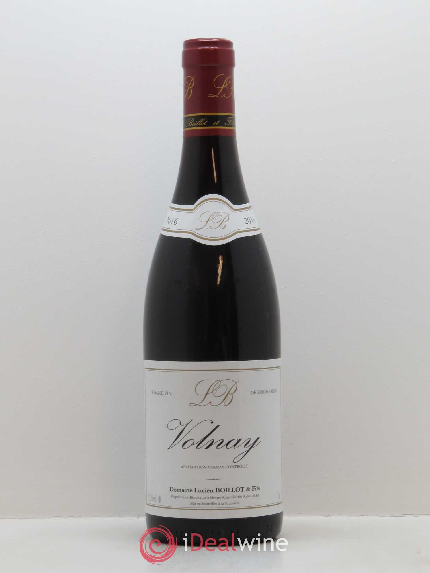 Volnay Lucien Boillot & Fils (Domaine) 2016 - Lot de 1 bouteille - 0