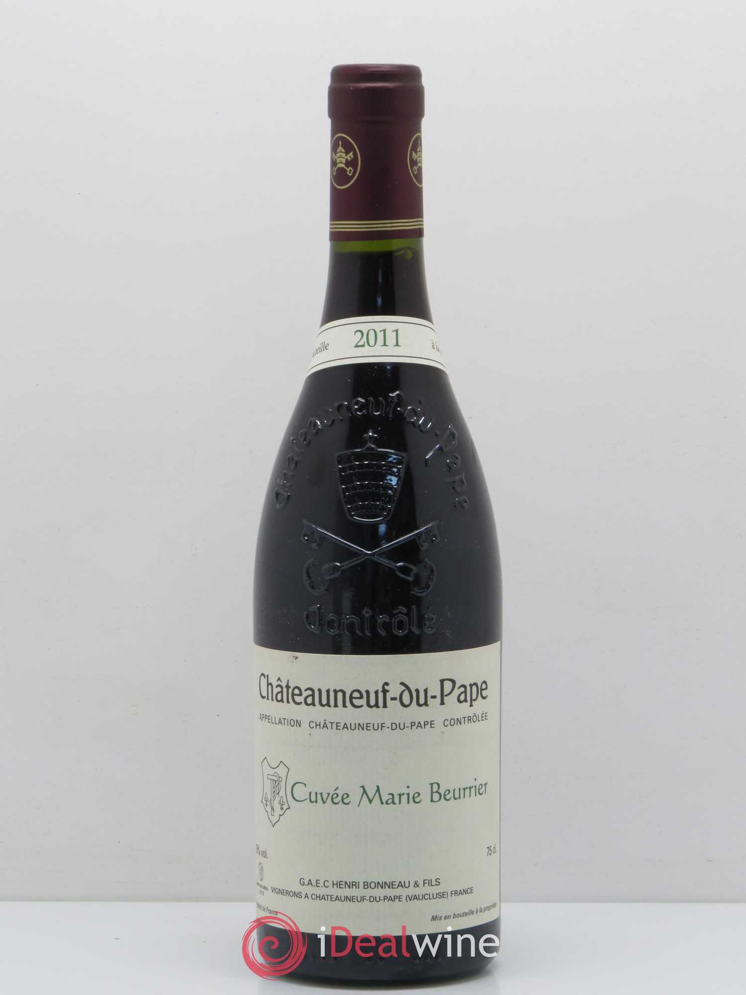 Châteauneuf-du-Pape Marie Beurrier Henri Bonneau & Fils 2011 - Lot de 1 bouteille - 0