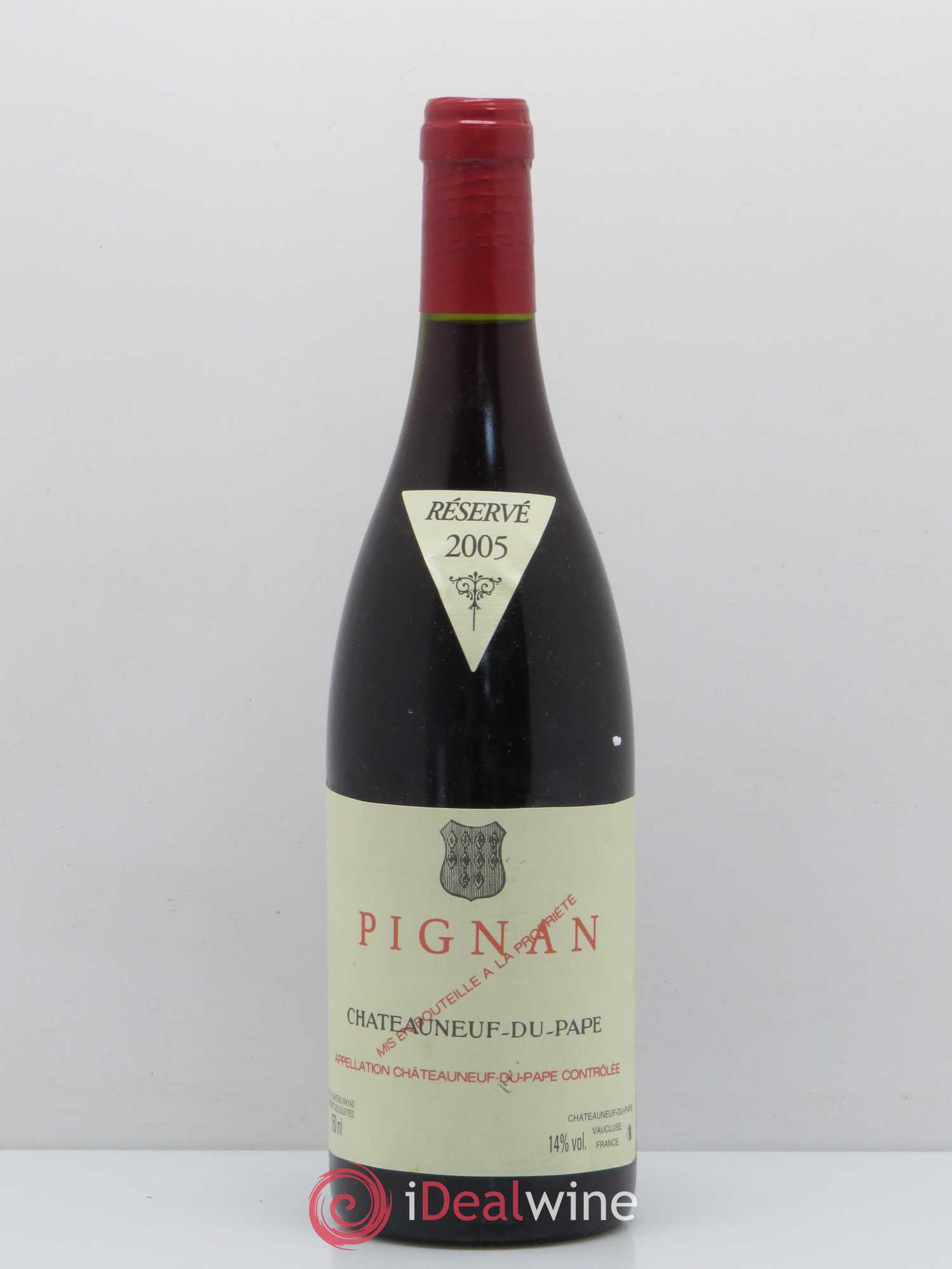Châteauneuf-du-Pape Pignan Emmanuel Reynaud 2005 - Lot de 1 bouteille - 0