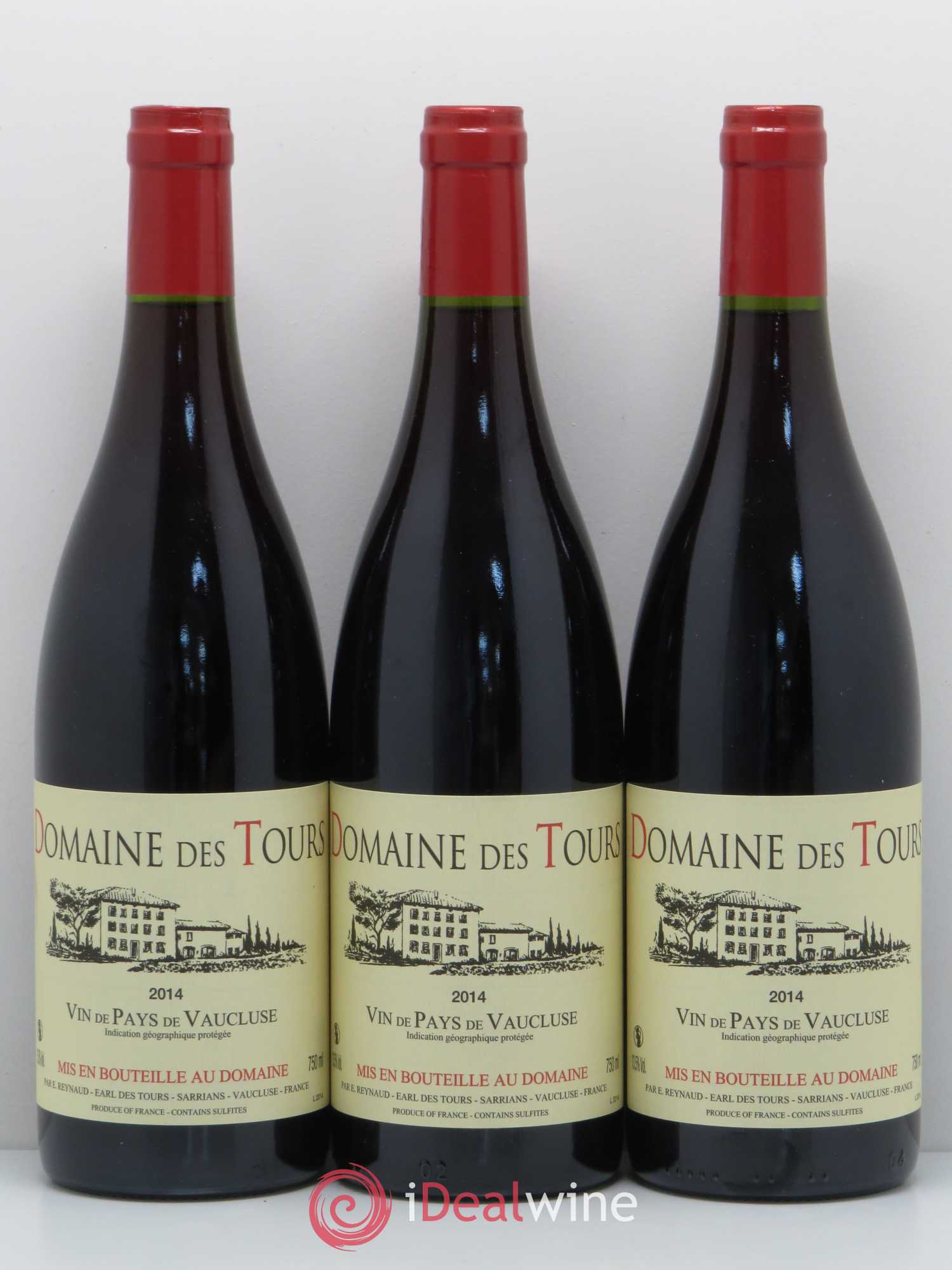 Vaucluse (Vin de Pays de Vaucluse) Domaine des Tours Emmanuel Reynaud 2014 - Lot de 12 bouteilles - 4