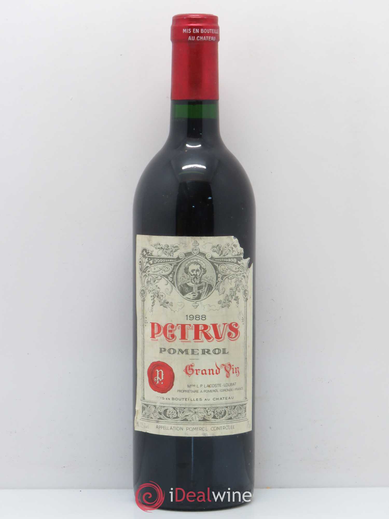 Petrus 1988 - Lot de 1 bouteille - 0