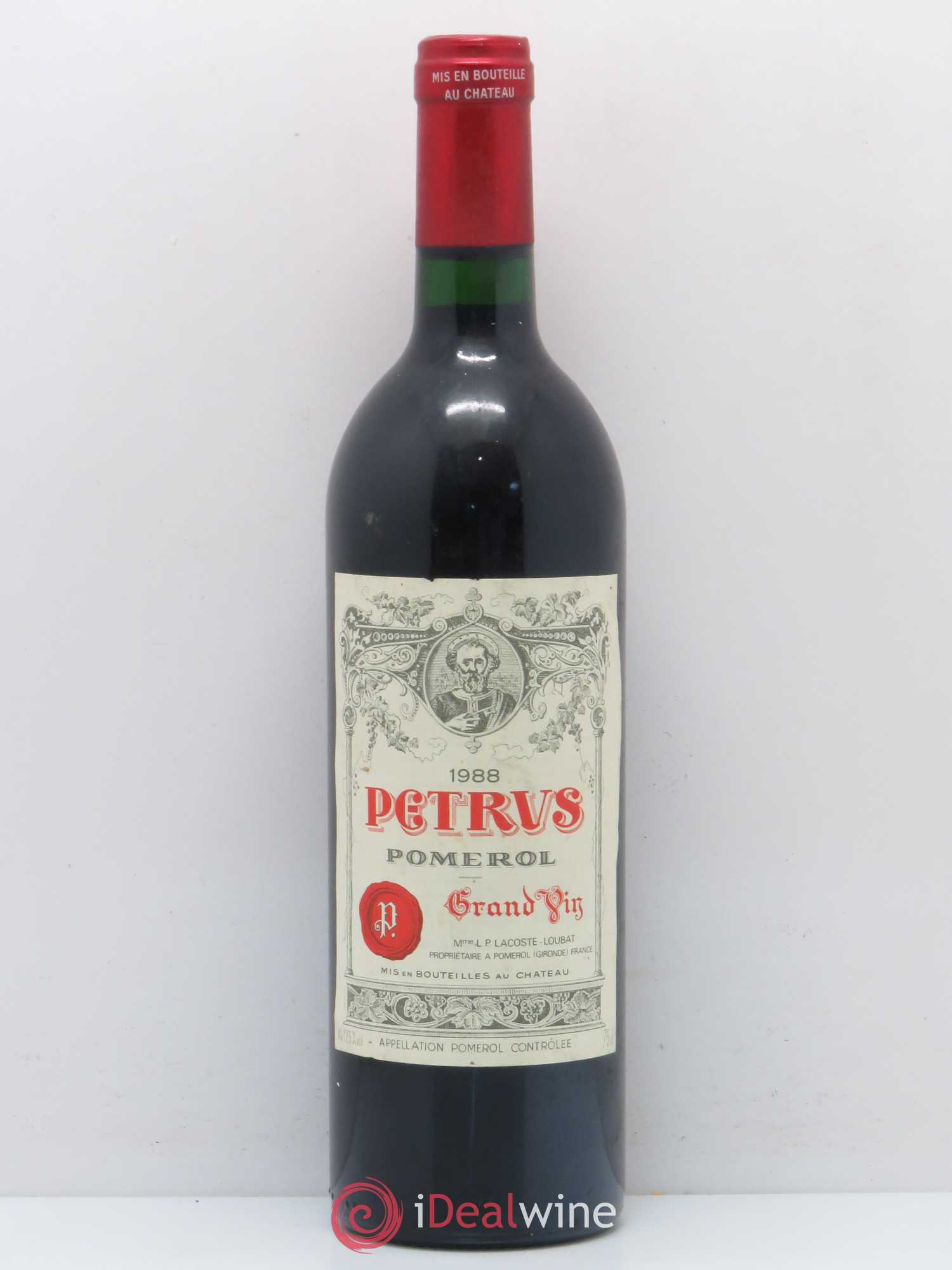 Petrus 1988 - Lot de 1 bouteille - 0