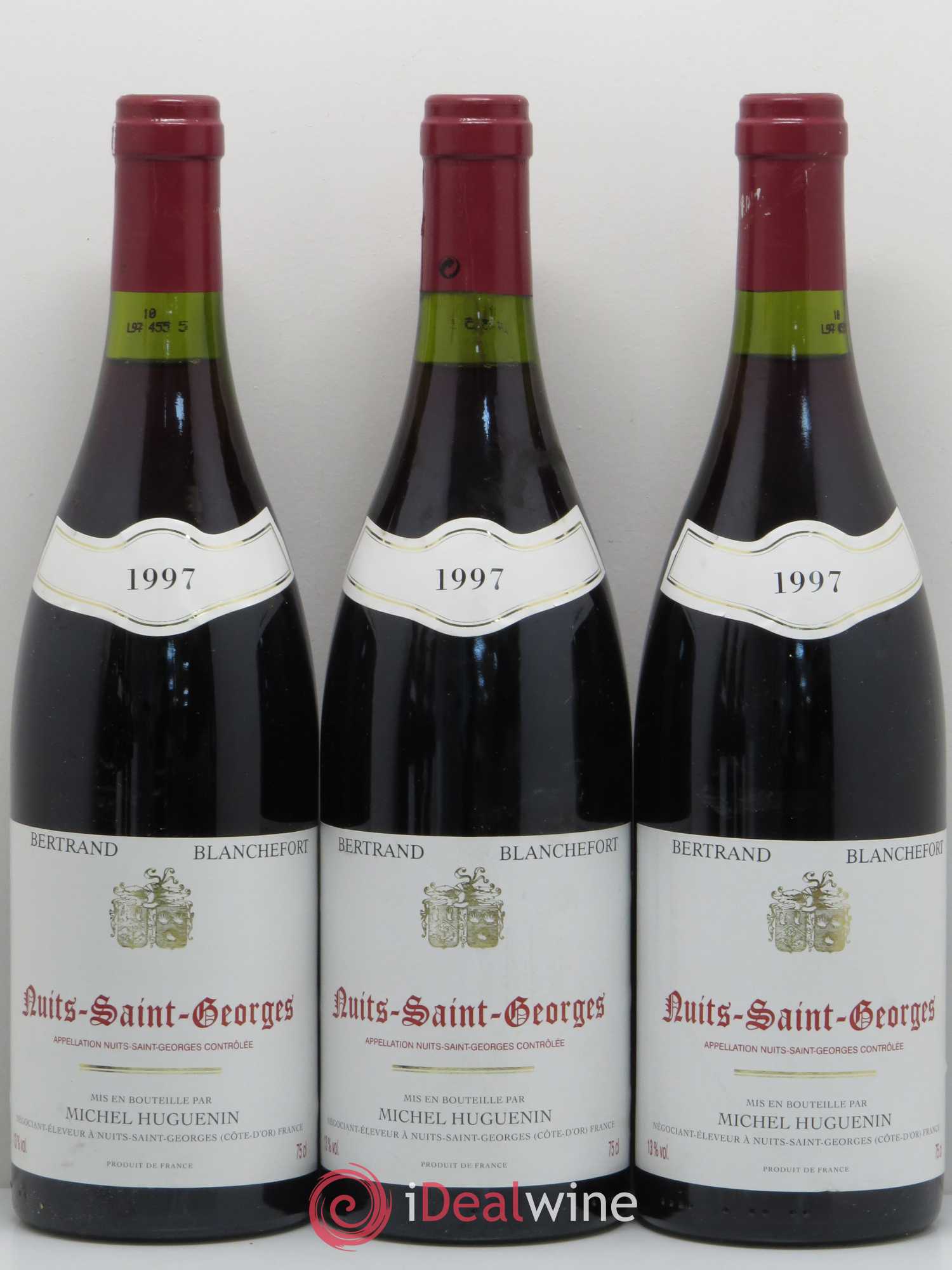 Nuits-Saint-Georges Bertrand Blanchefert 1997 - Lot de 6 bouteilles - 2