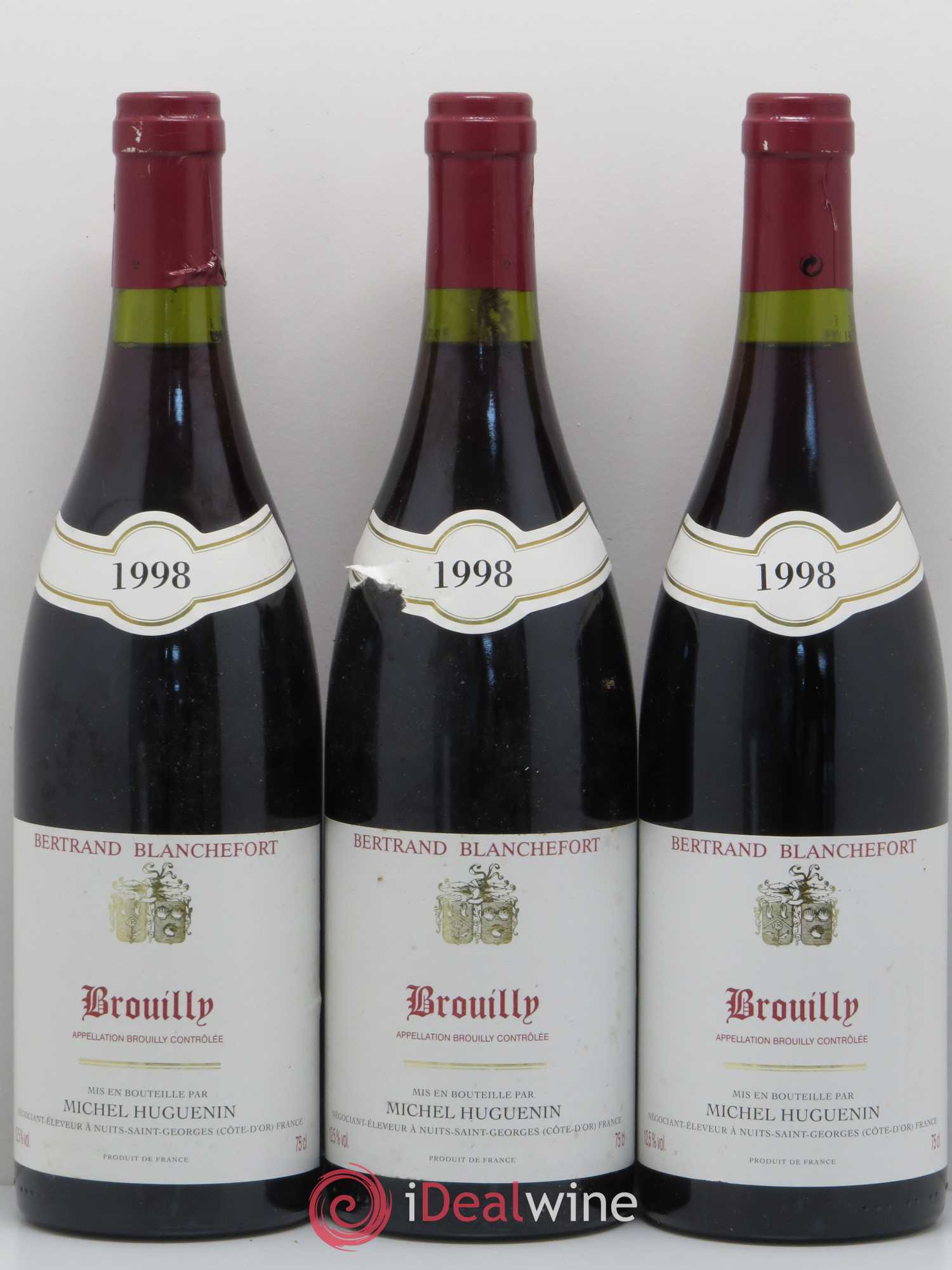 Brouilly Michel Huguenin 1998 - Lot de 6 bouteilles - 2