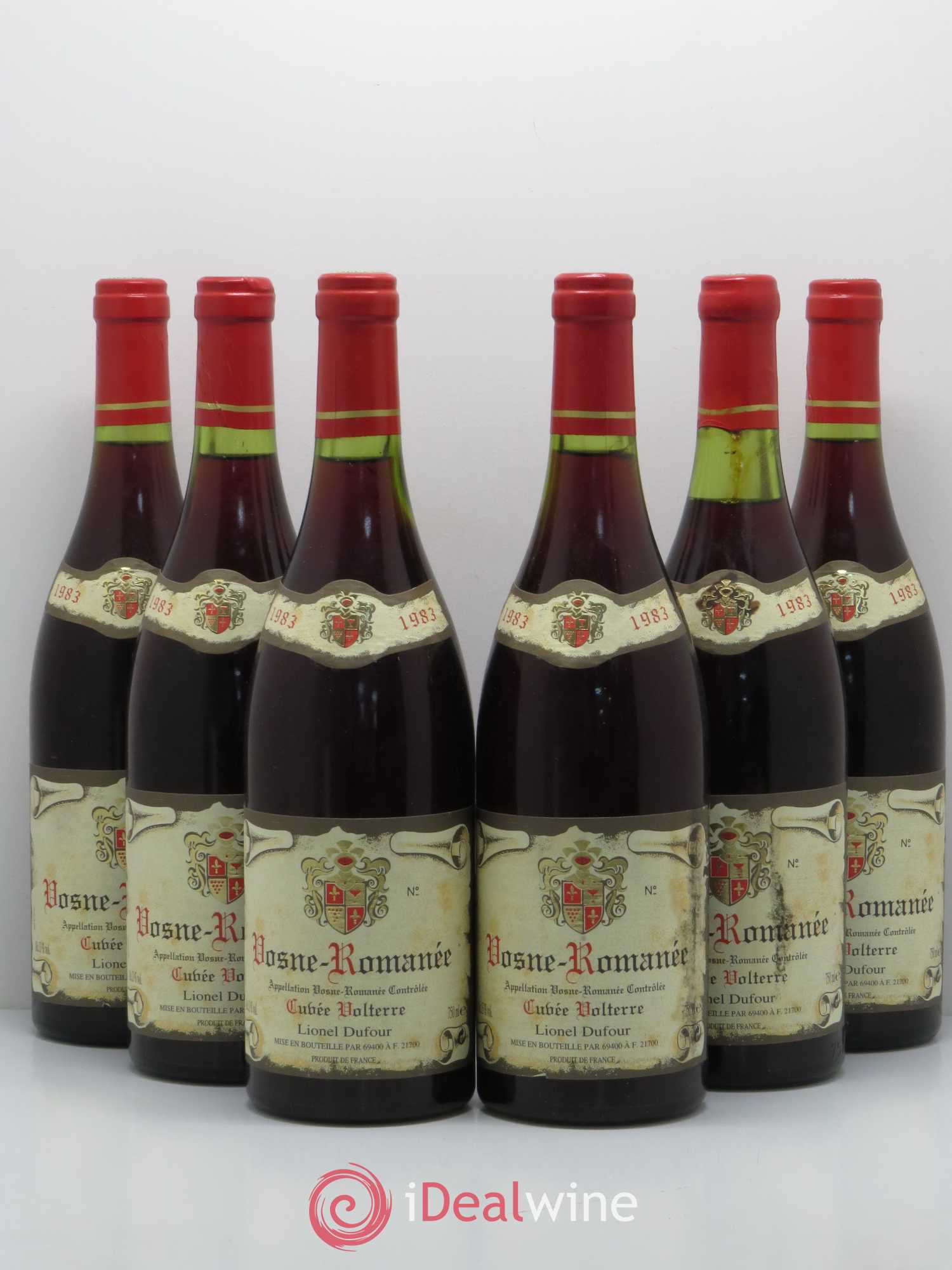 Vosne-Romanée Cuvée Volterre Lionel Dufour 1983 - Posten von 6 Flaschen - 0