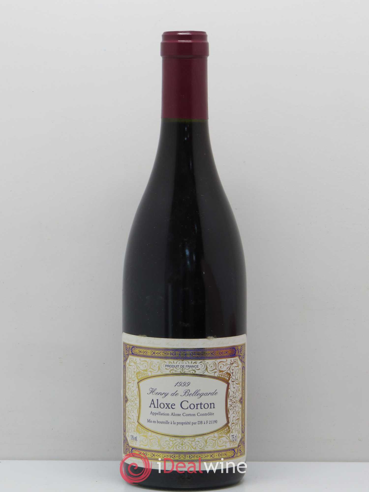 Aloxe-Corton Henry De Bellegarde 1999 - Posten von 1 Flasche - 0