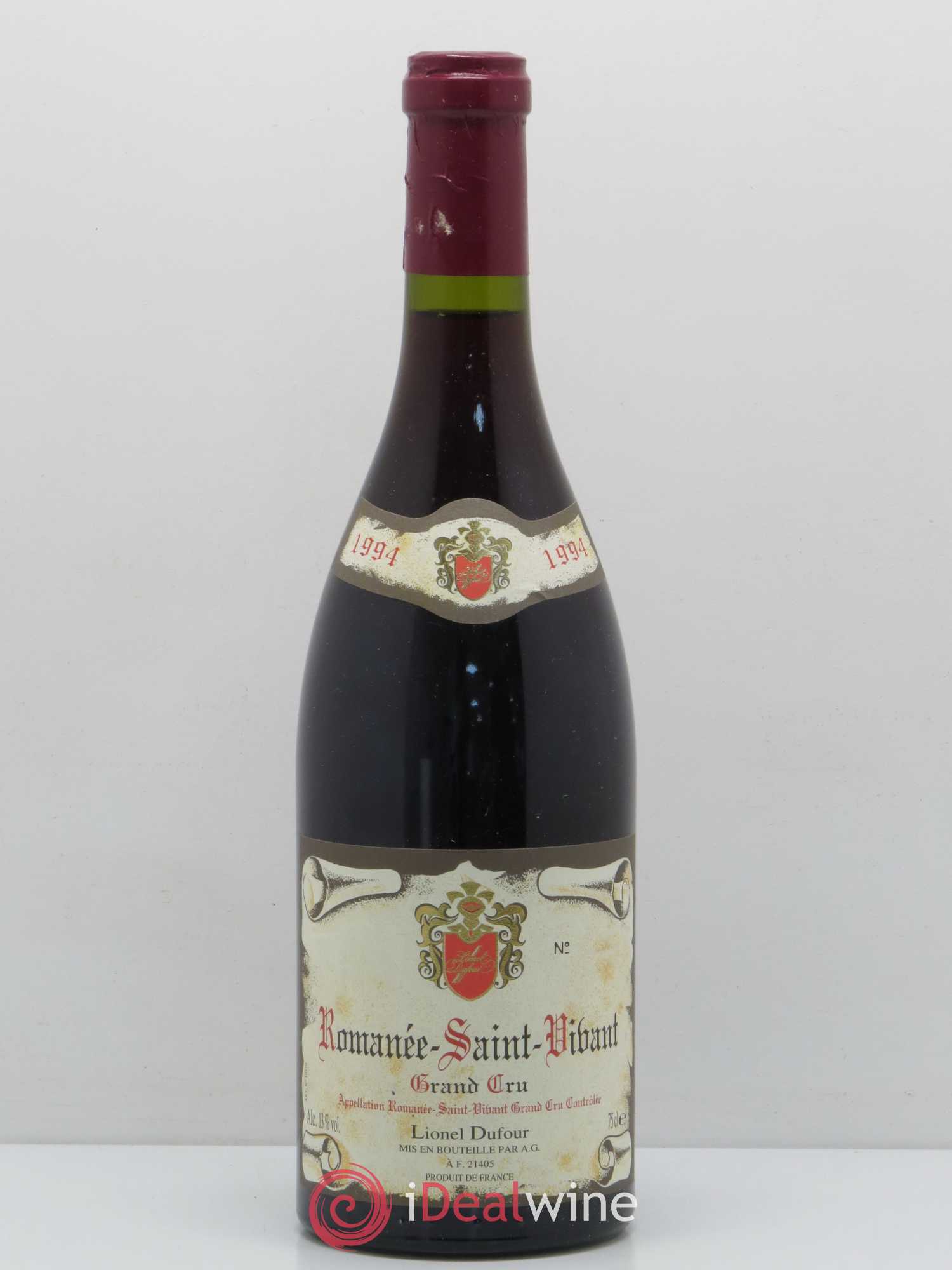 Romanée-Saint-Vivant Grand Cru Lionel Dufour 1994 - Posten von 1 Flasche - 0