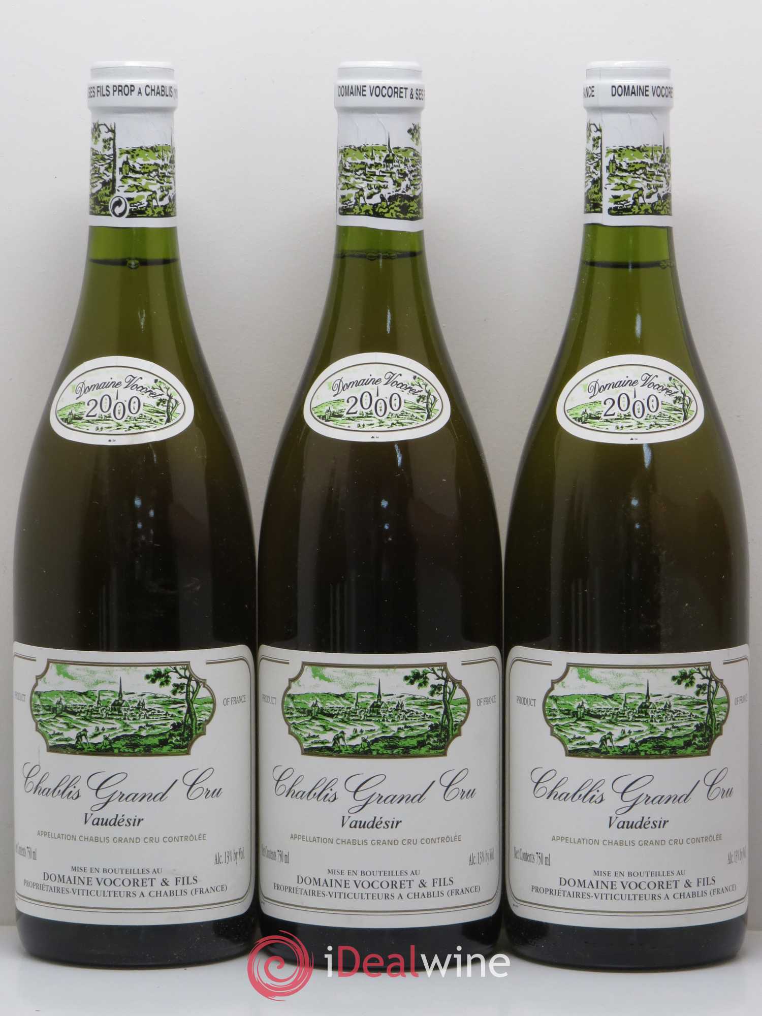 Chablis Grand Cru Vaudesir Domaine Vocoret Et Fils 2000 - Posten von 6 Flaschen - 1