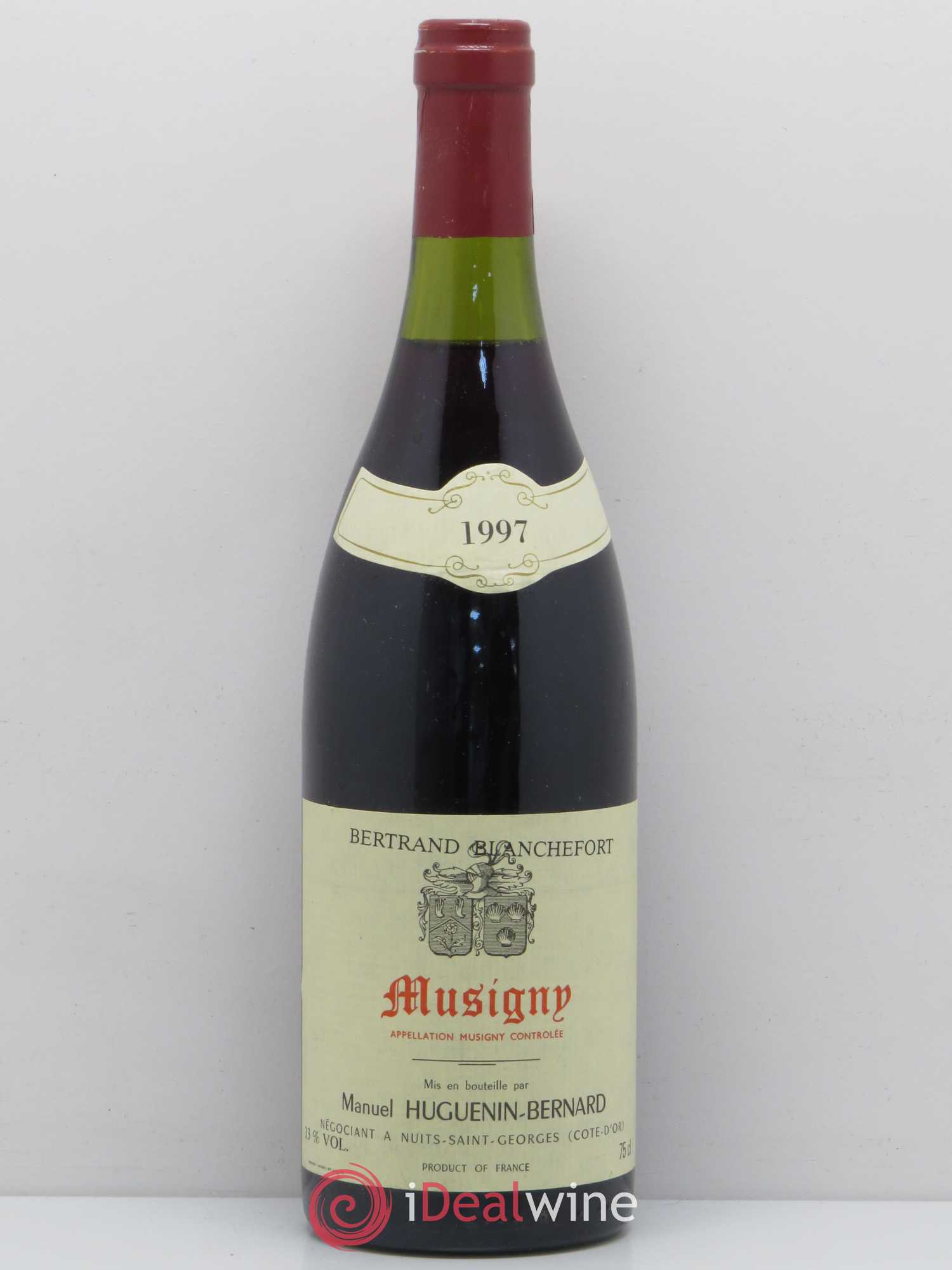 Musigny Grand Cru Manuel Huguenin Bernard 1997 - Lot de 1 bouteille - 0
