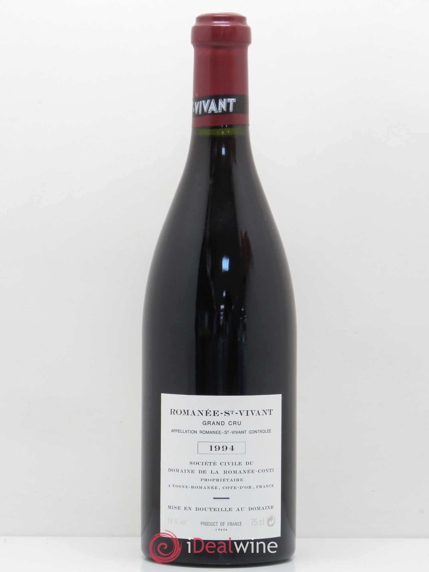 Romanée-Saint-Vivant Grand Cru Domaine de la Romanée-Conti 1994 - Lot de 1 bouteille - 1