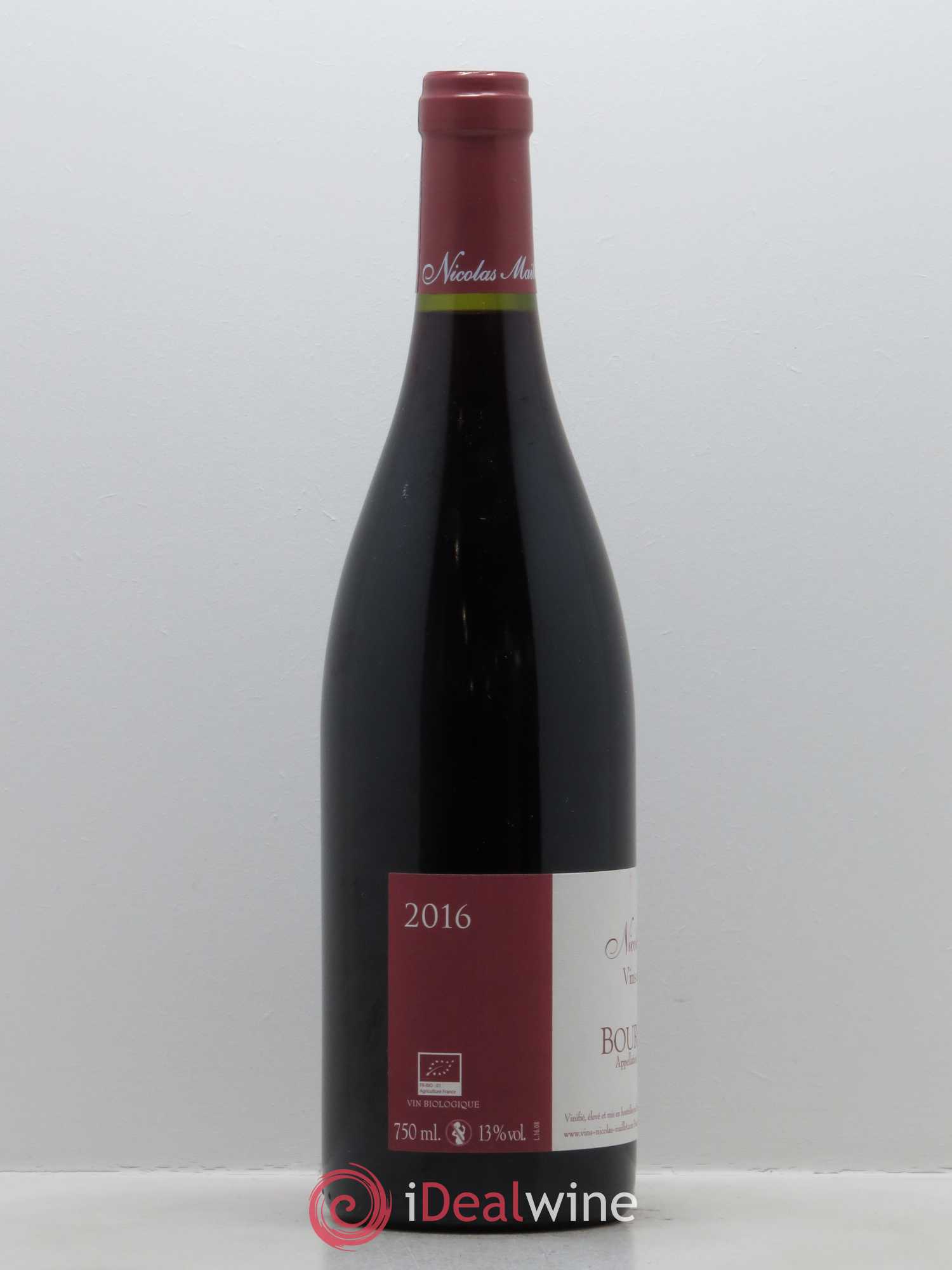Bourgogne Nicolas Maillet 2016 - Lot de 1 bouteille - 1