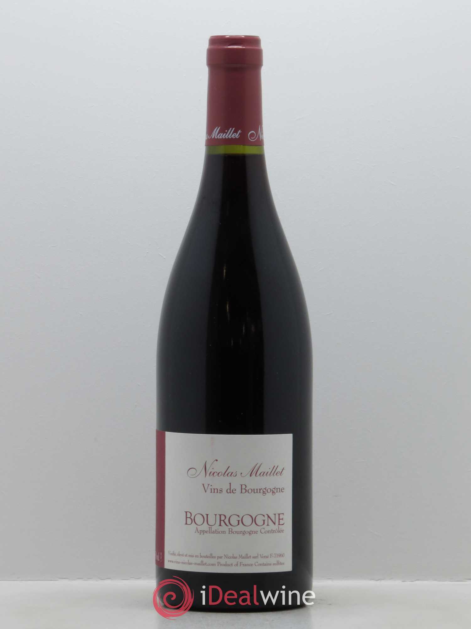 Bourgogne Nicolas Maillet 2016 - Lot de 1 bouteille - 0