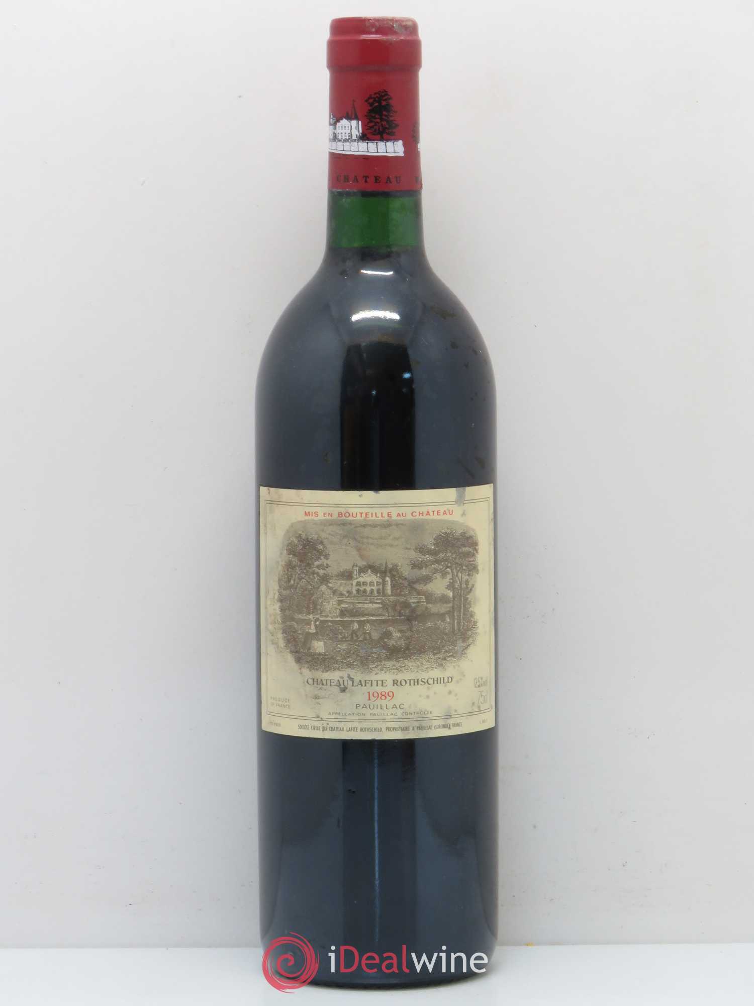 Château Lafite Rothschild 1er Grand Cru Classé 1989 - Lot de 1 bouteille - 0