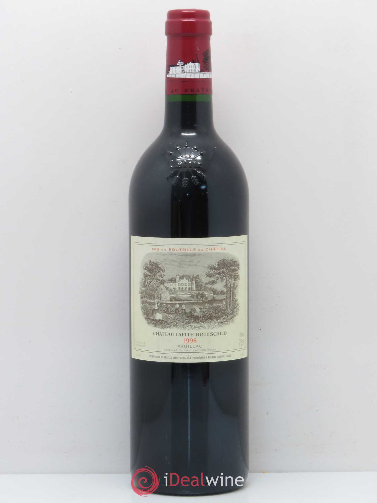 Château Lafite Rothschild 1er Grand Cru Classé 1998 - Lot de 1 bouteille - 0
