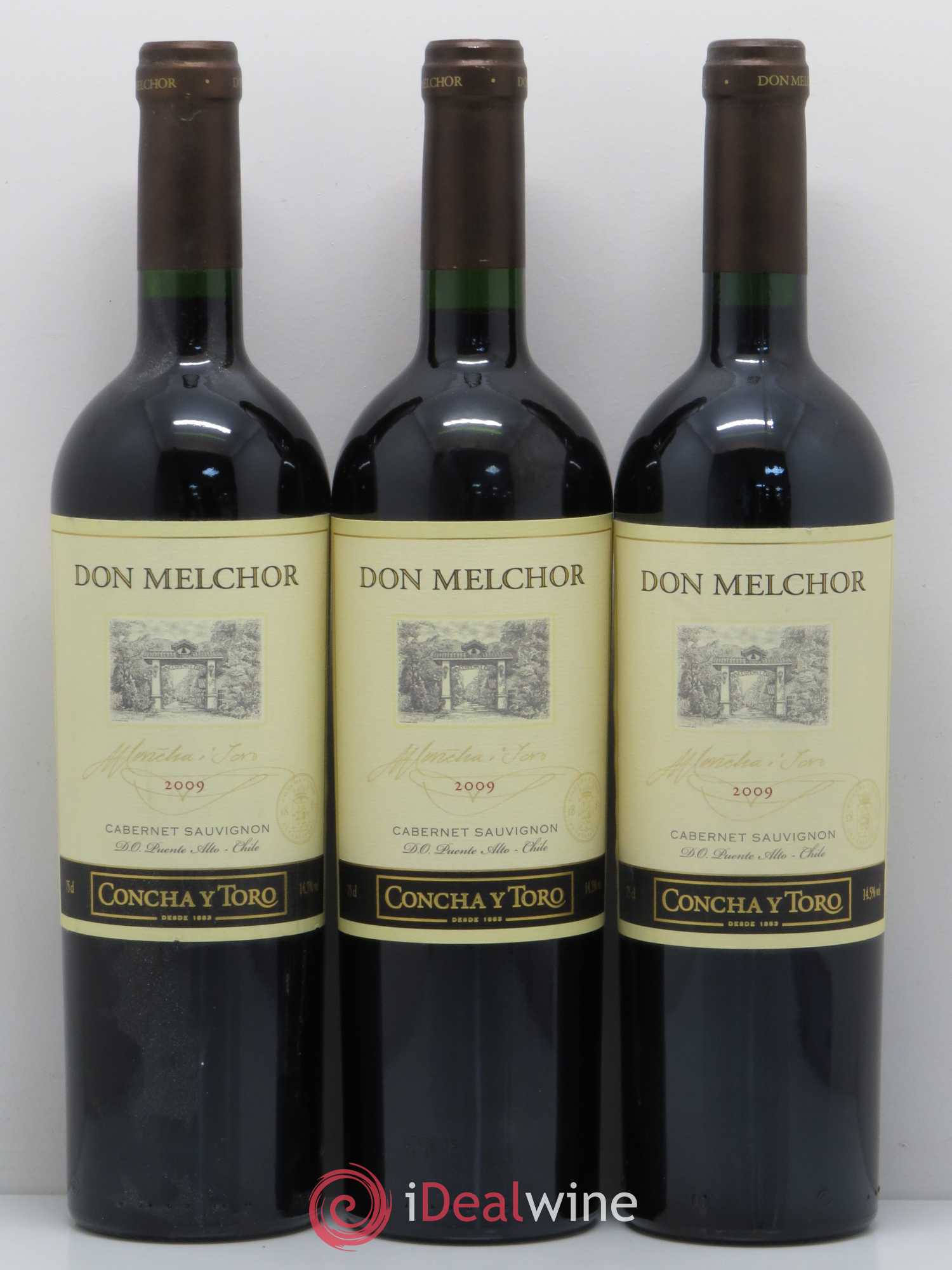 Chili Don Melchior 2009 - Lot de 3 bouteilles - 0