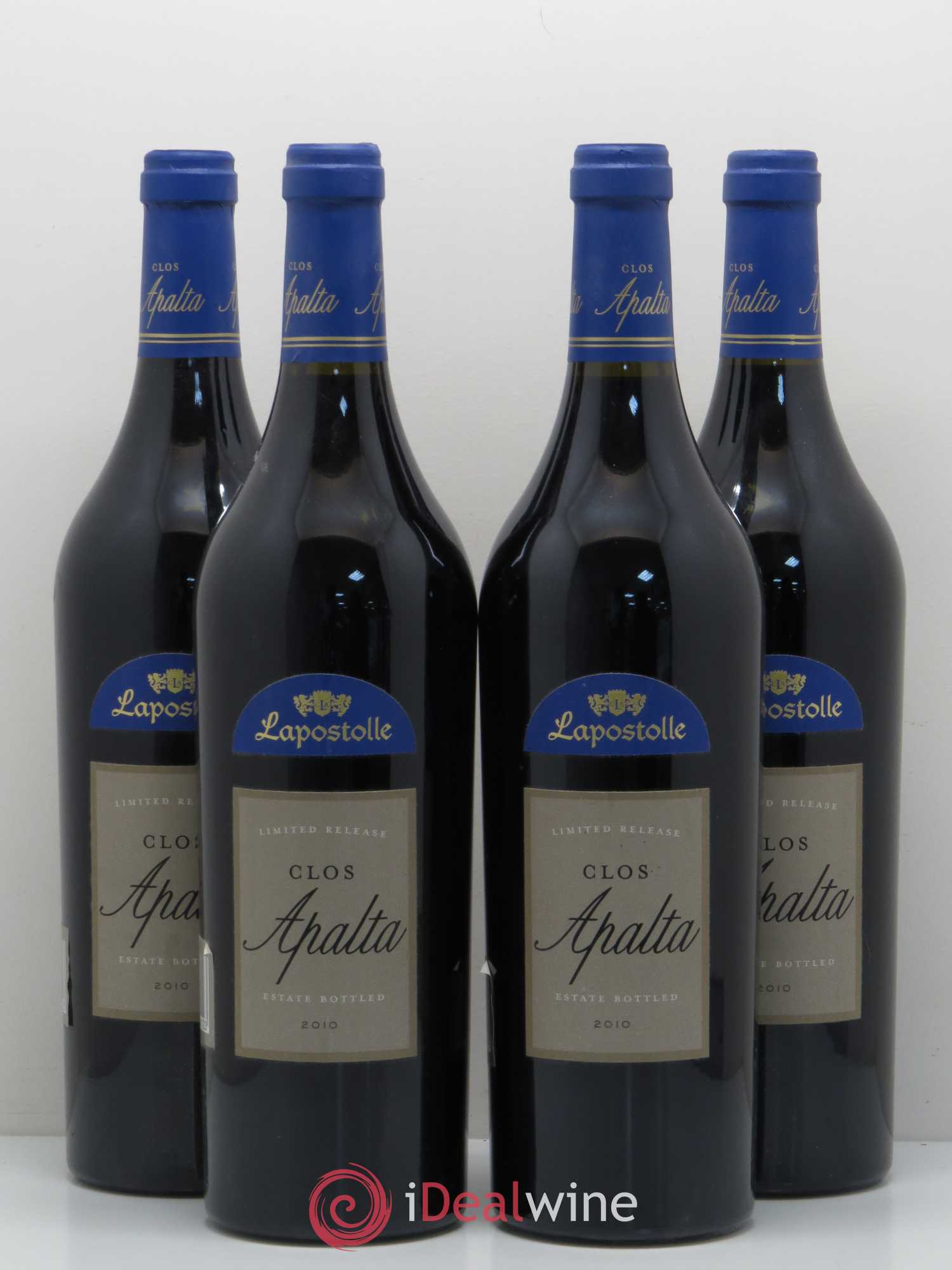 Colchagua Casa Lapostolle Clos Apalta 2010 - Lot de 4 bouteilles - 0