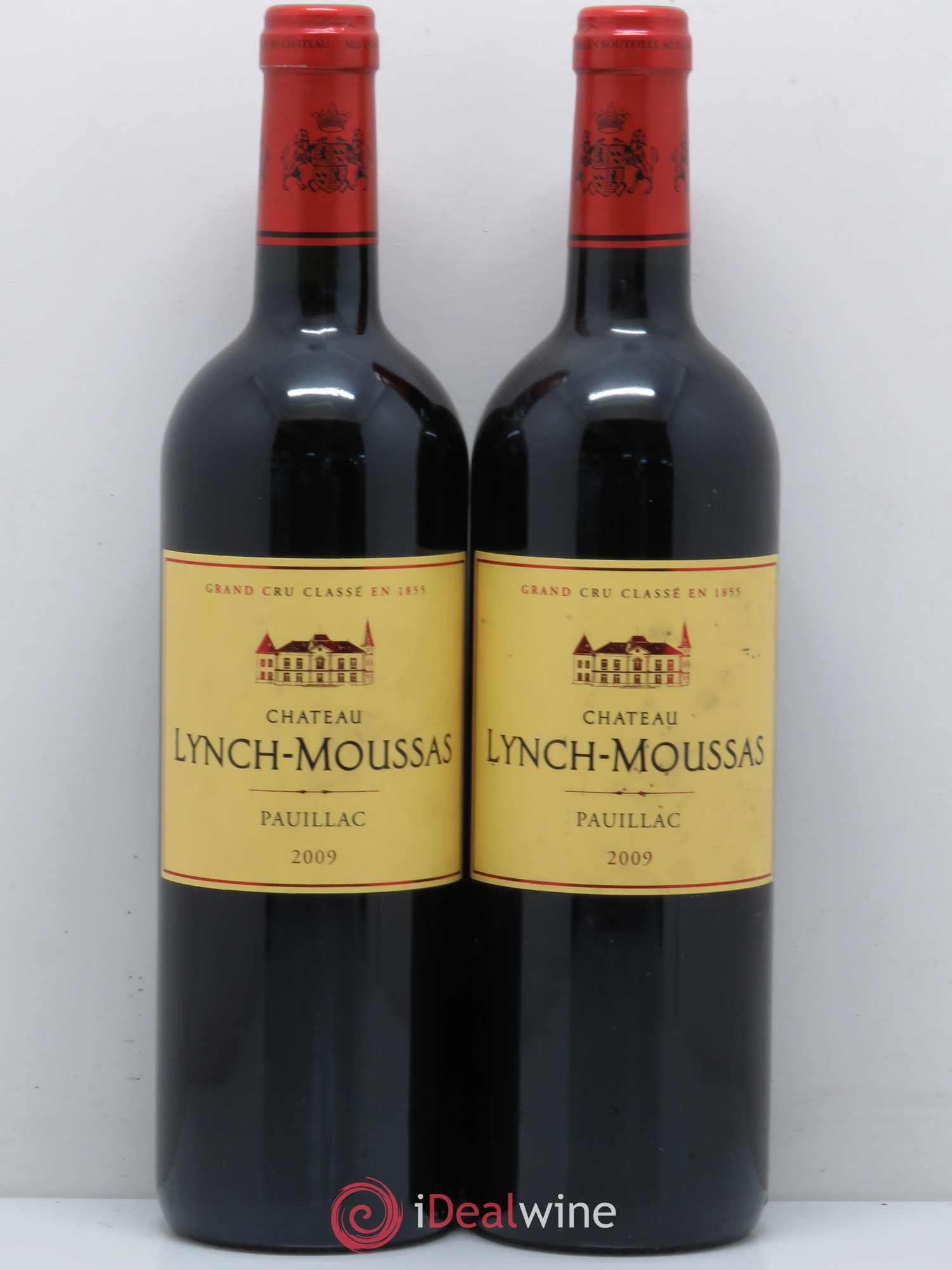 Château Lynch Moussas 5ème Grand Cru Classé 2009 - Lot de 2 bouteilles - 0
