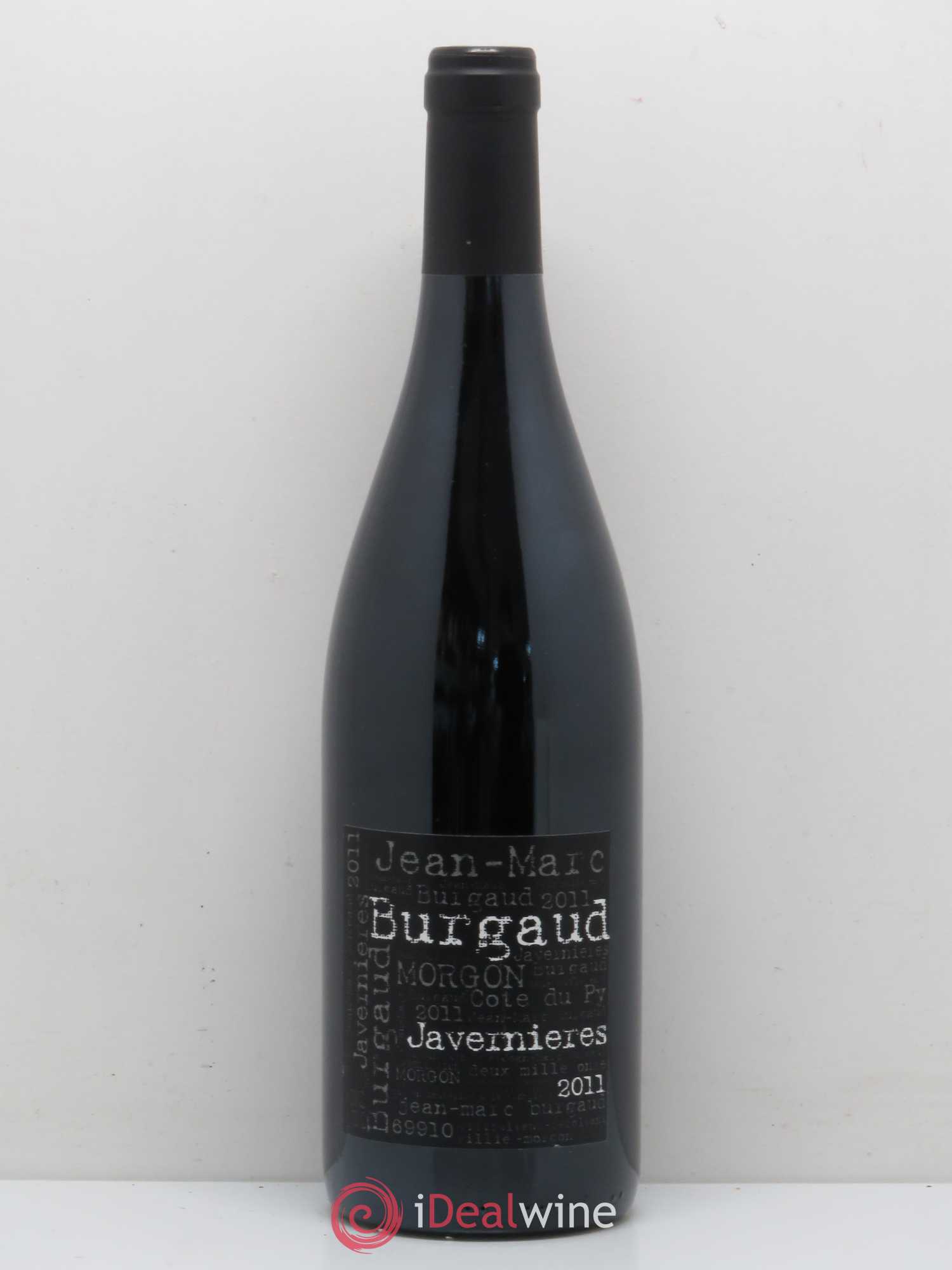 Morgon Javernières Jean-Marc Burgaud (Domaine) 2011 - Lot de 1 bouteille - 0